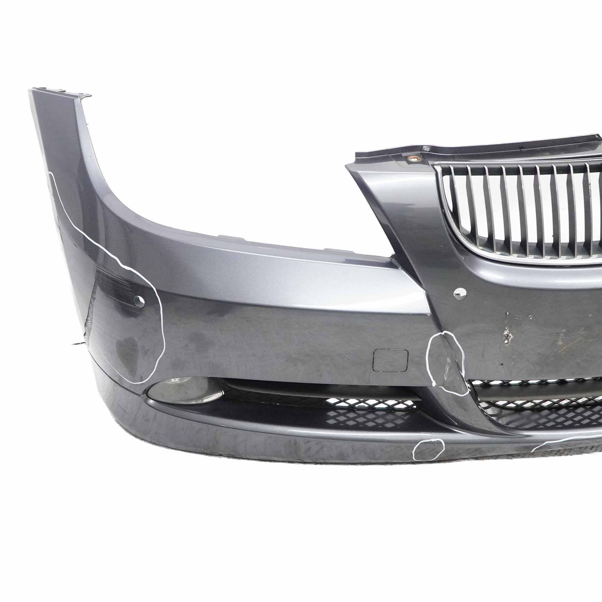 BMW 3 E90 E91 Front Bumper Trim Panel PDC Sparkling Graphite Metallic - A22