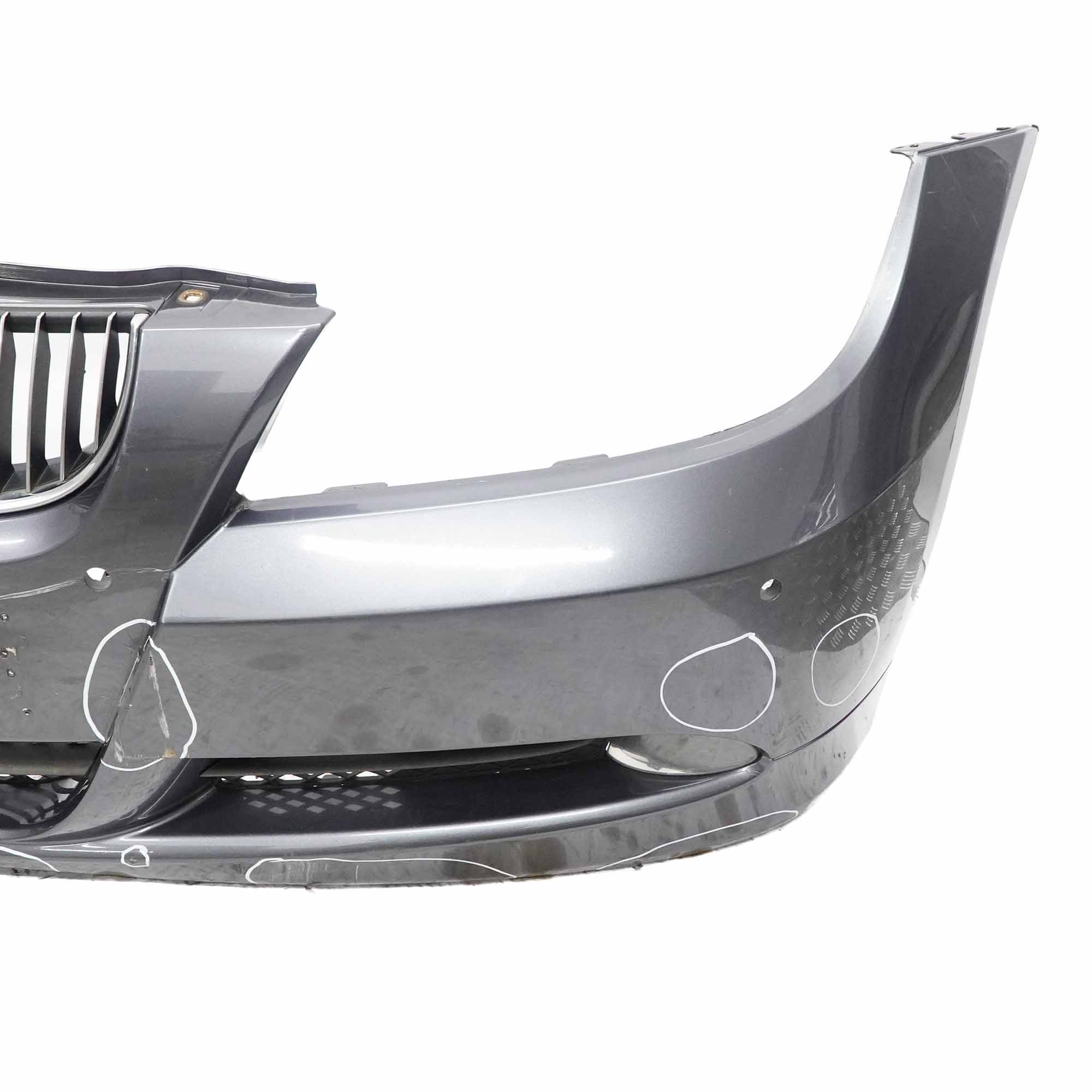 BMW 3 E90 E91 Front Bumper Trim Panel PDC Sparkling Graphite Metallic - A22