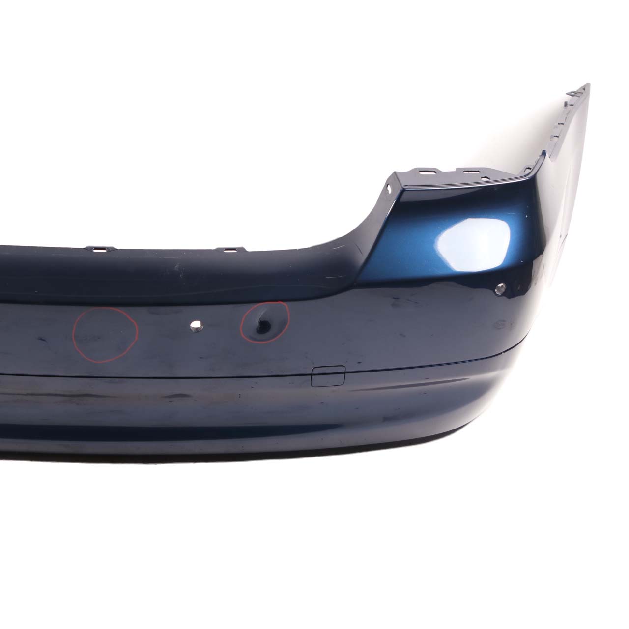 BMW 3 E90 Saloon Rear Bumper PDC Mysticblau Mystic Blue Metallic - A07