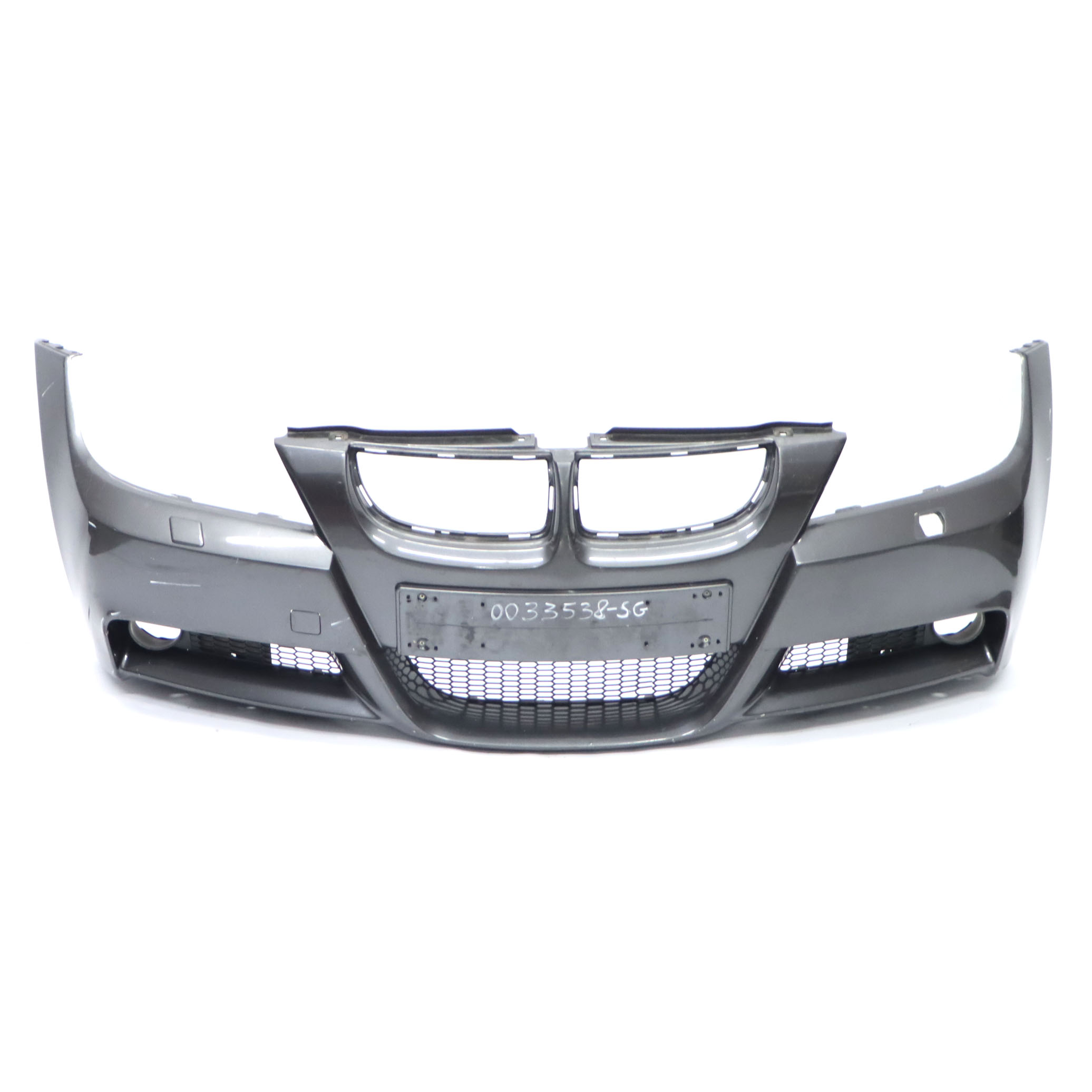 BMW E90 Front Bumper Panel Trim M Sport Complete E91 Sparkling Graphite - A22