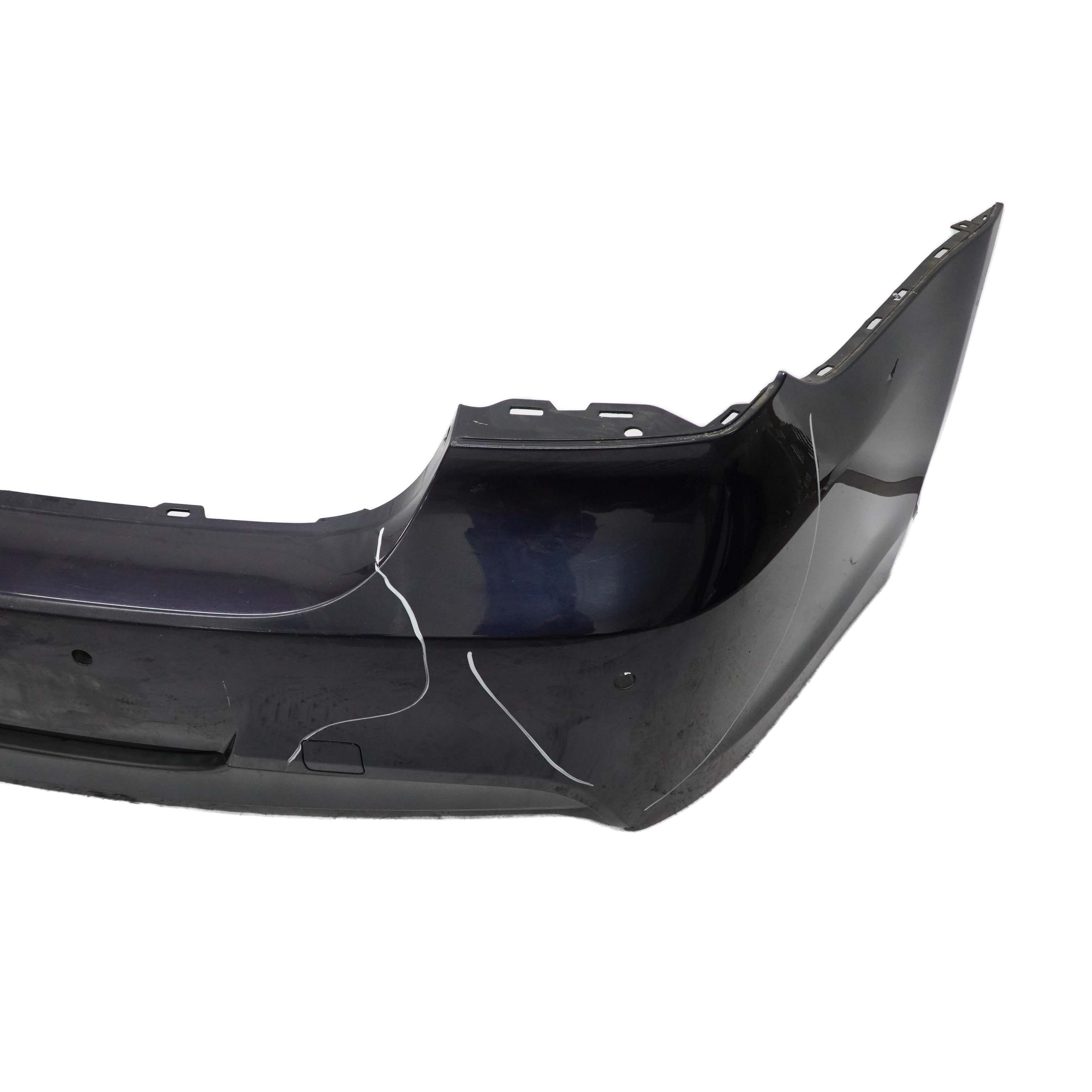 BMW 3 E90 1 M Sport Rear Bumper PDC Carbonschwarz Carbon Black Metallic - 416