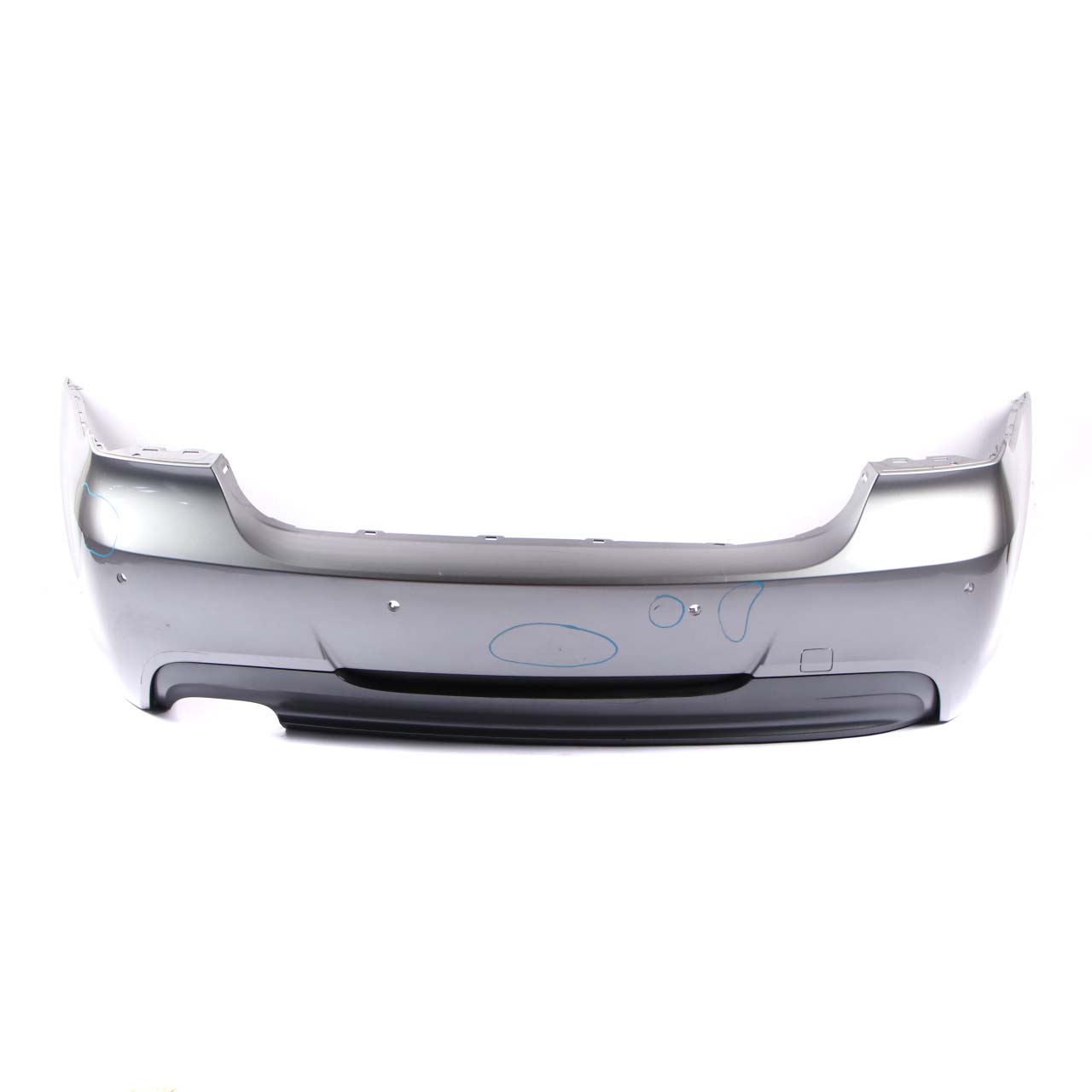 BMW 3 E90 M Sport Rear Bumper PDC Spacegrau Space Grey Metallic - A52