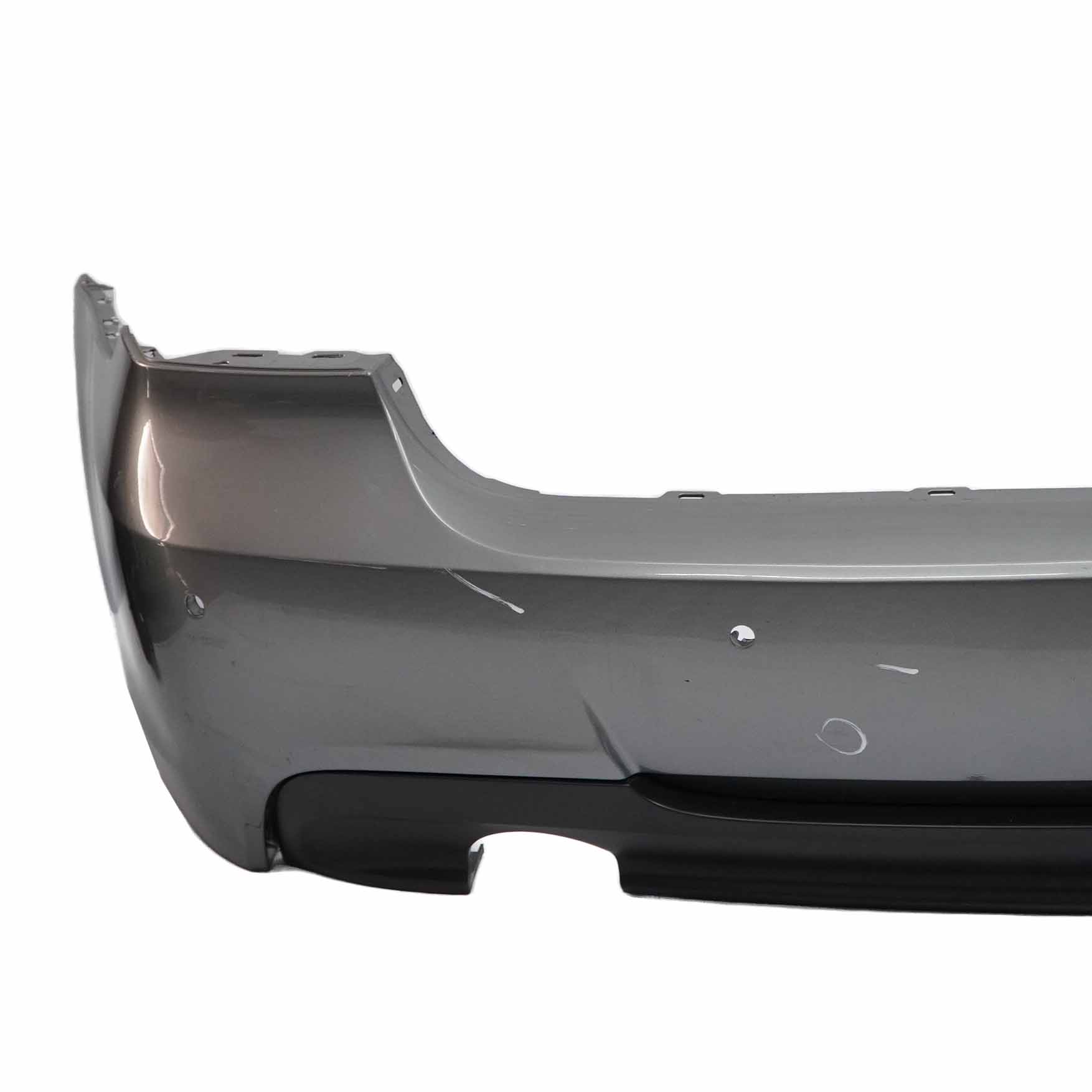 BMW E90 Rear Bumper 335d 335i M Sport PDC Spacegrau Space Grey Metallic - A52