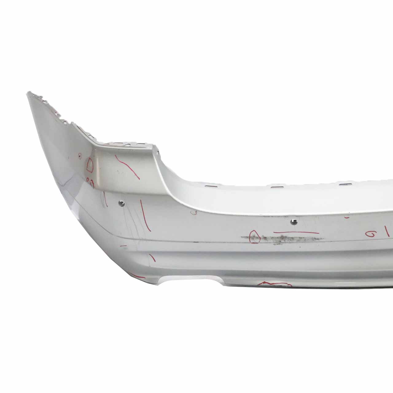 BMW E91 Rear Bumper Touring Trim Panel PDC Titansilber Titan Silver - 354