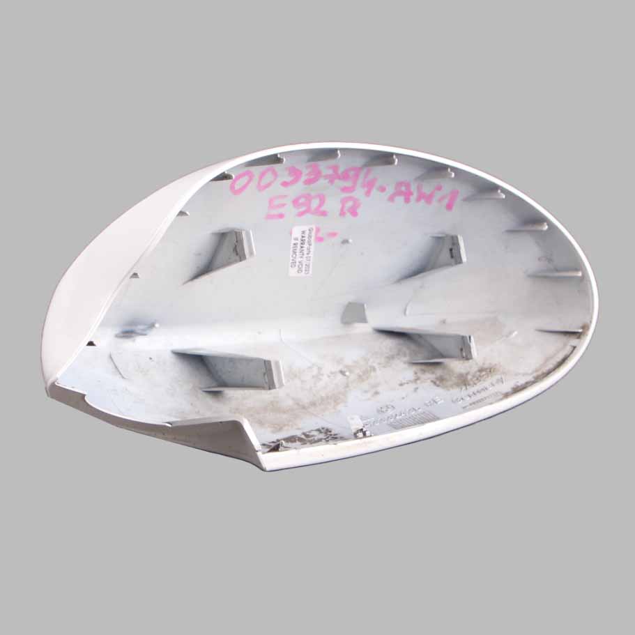 Wing Mirror Cover BMW E92 E93 Right Cap O/S Casing Alpinweiss Alpine White - 300