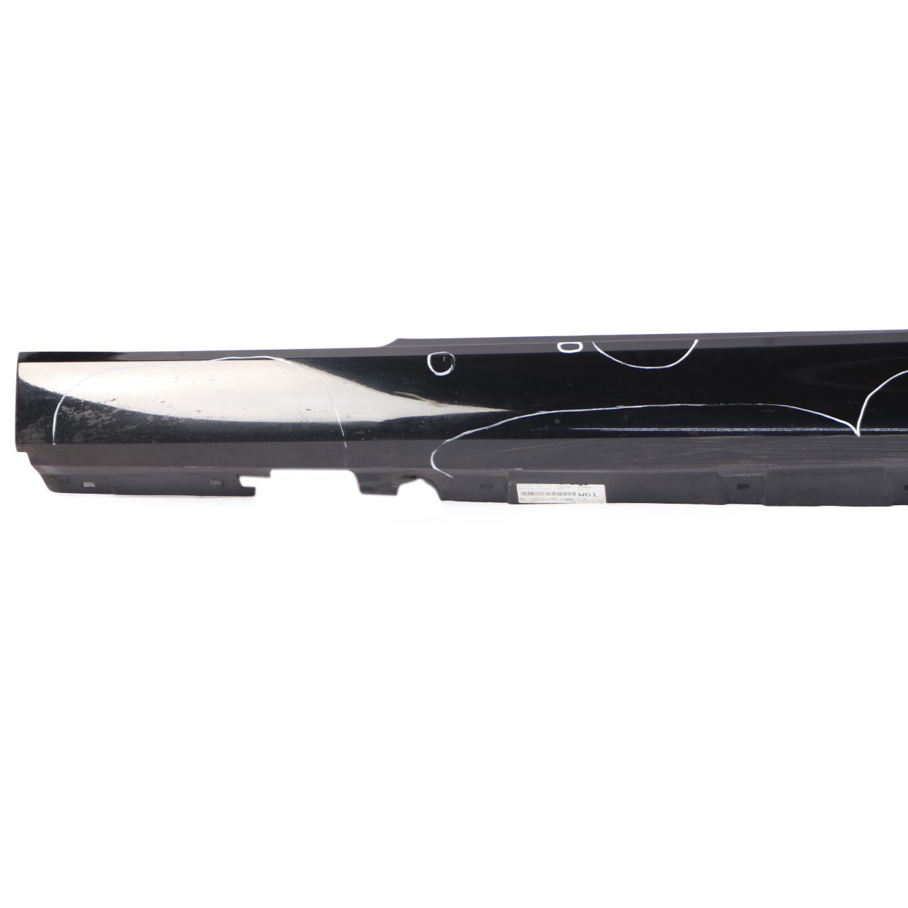 BMW E92 E93 Sill Strip Side Skirt Left N/S Schwarz 2 Black - 668