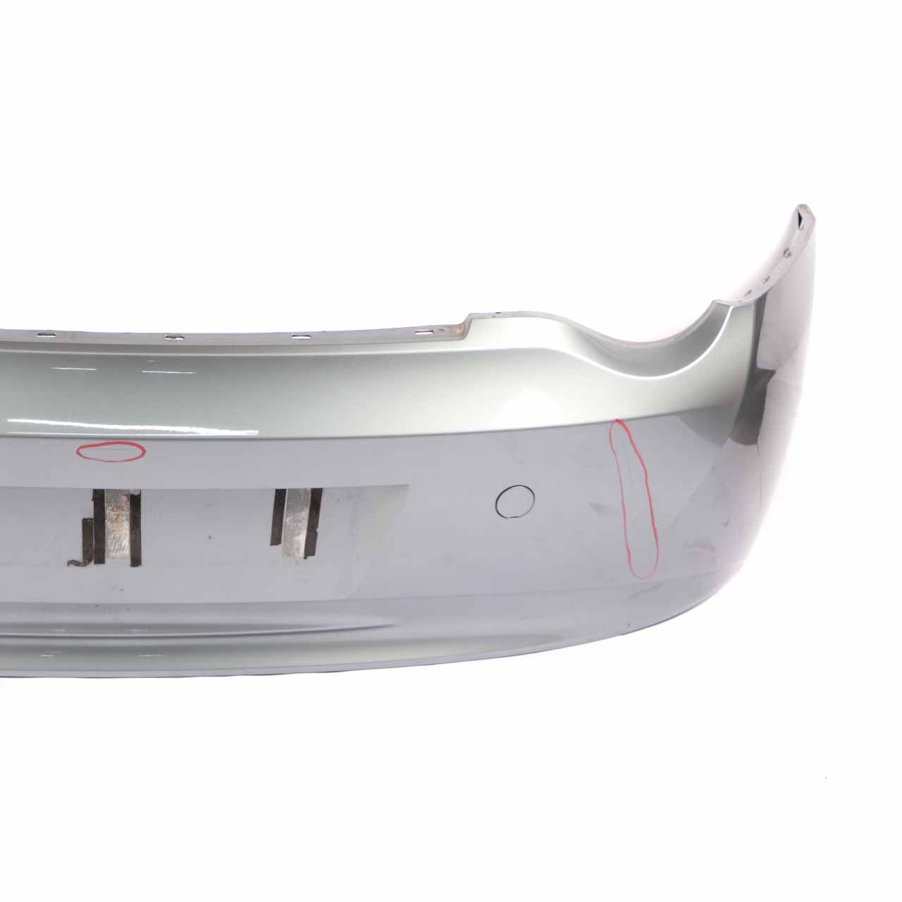 BMW Z4 E85 Rear Bumper Trim Panel Silbergrau Silver Grey Metallic - A08