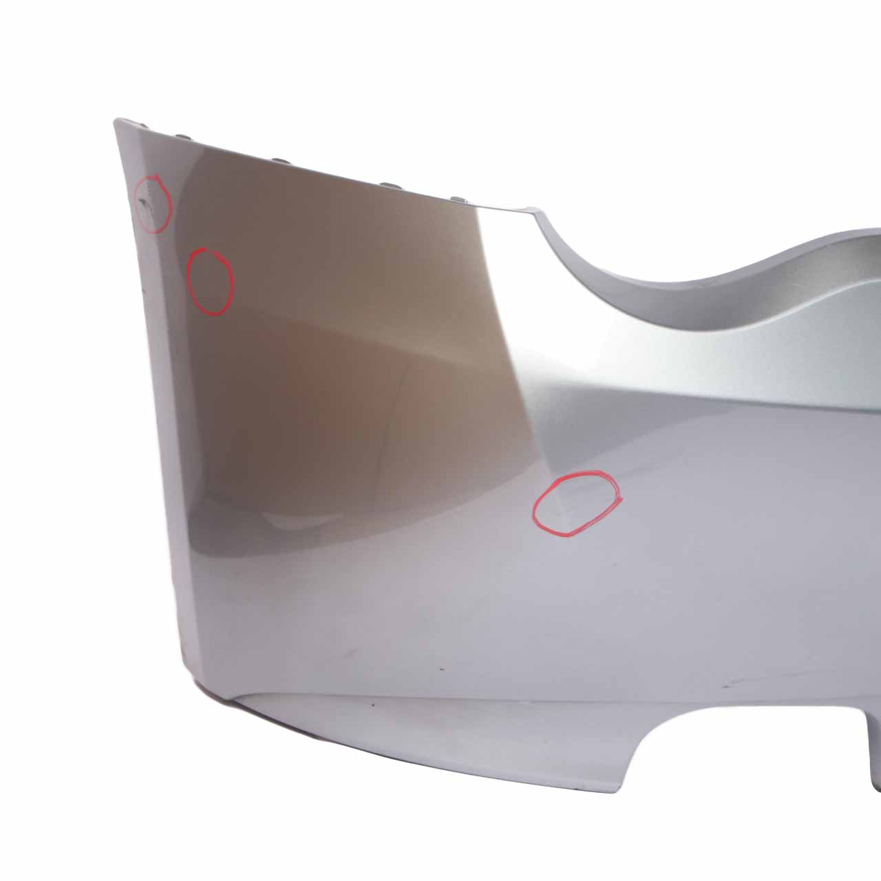 BMW Z4 E85 Rear Bumper Trim Panel Silbergrau Silver Grey Metallic - A08