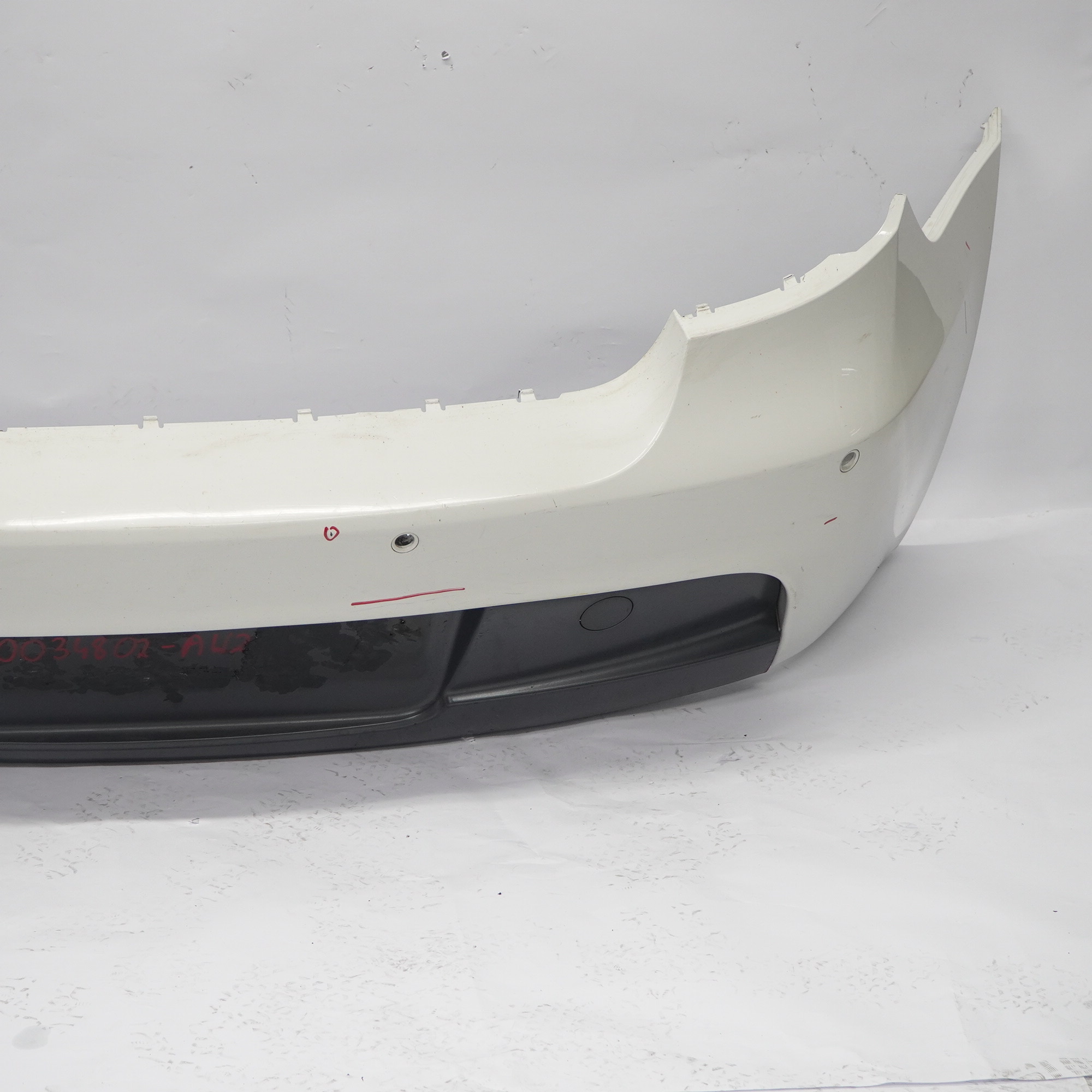 BMW E81 E87 LCI M Sport Rear Bumper Trim Panel PDC Alpinweiss White - 300