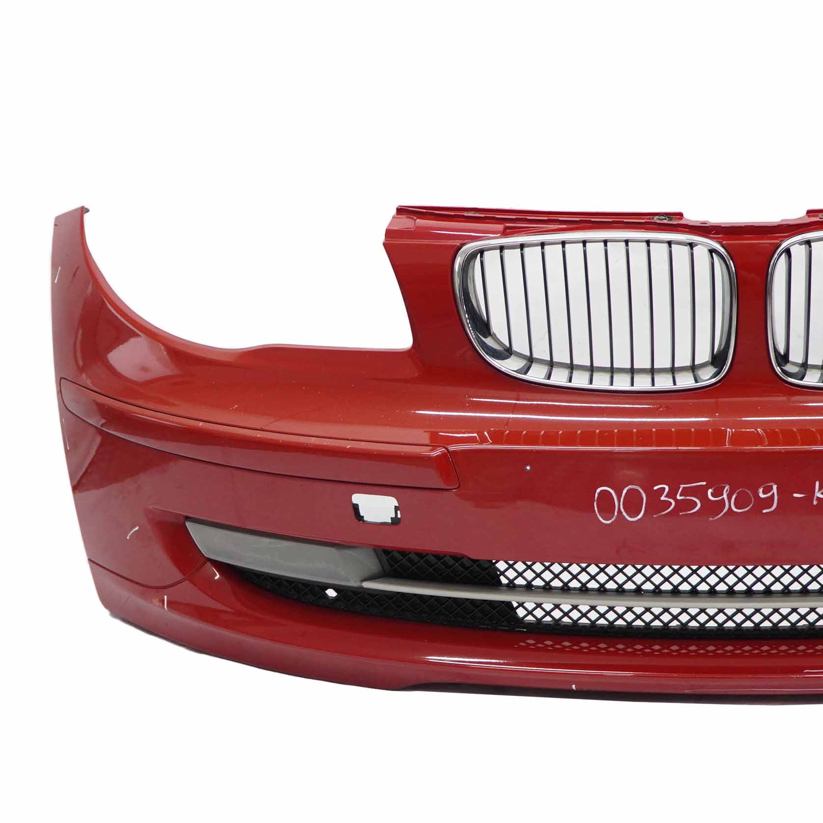 Front Bumper BMW E81 E87 LCI Complete Trim Panel Karmesinrot Crimson Red - A61