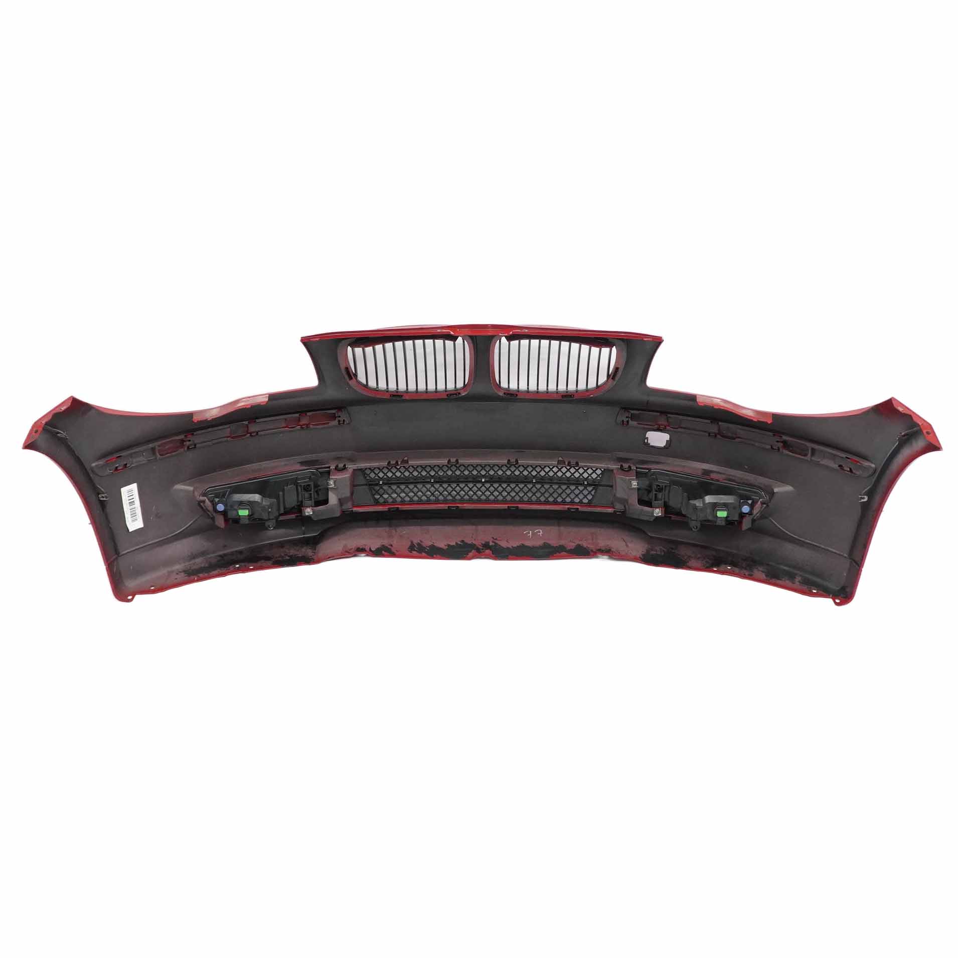 Front Bumper BMW E81 E87 LCI Complete Trim Panel Karmesinrot Crimson Red - A61