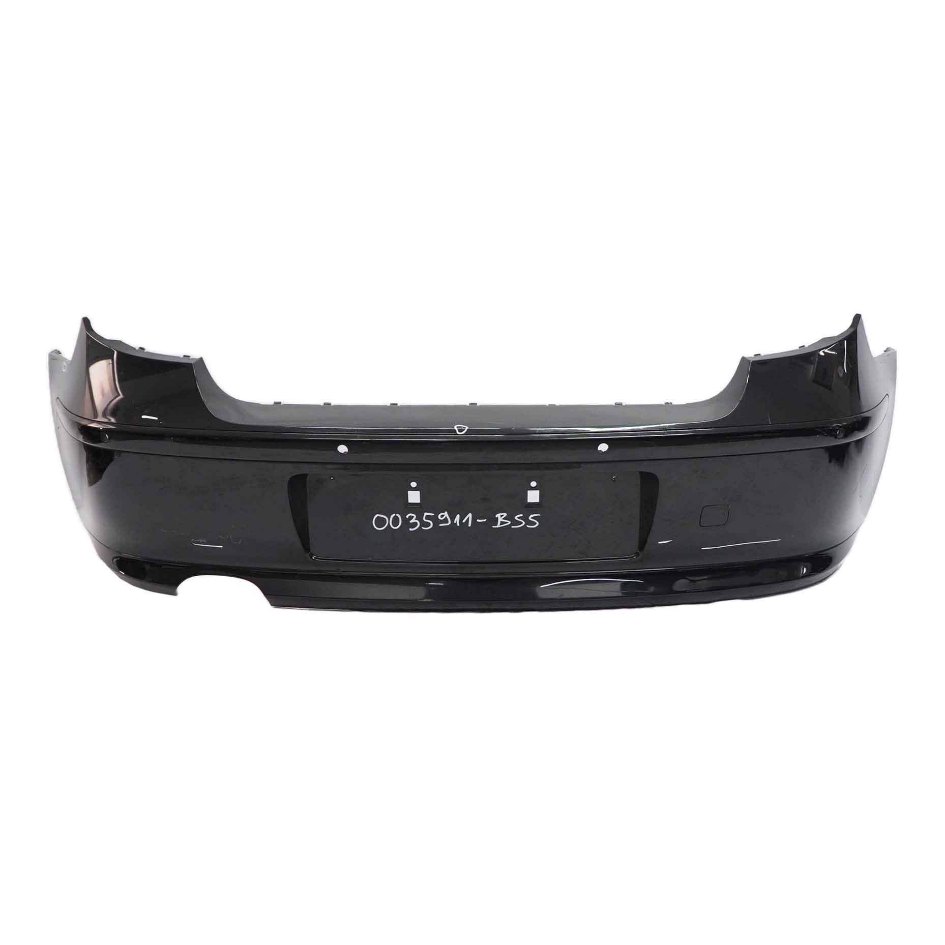 Rear Bumper BMW E81 E87 LCI Trim Panel PDC Black Sapphire Metallic - 475