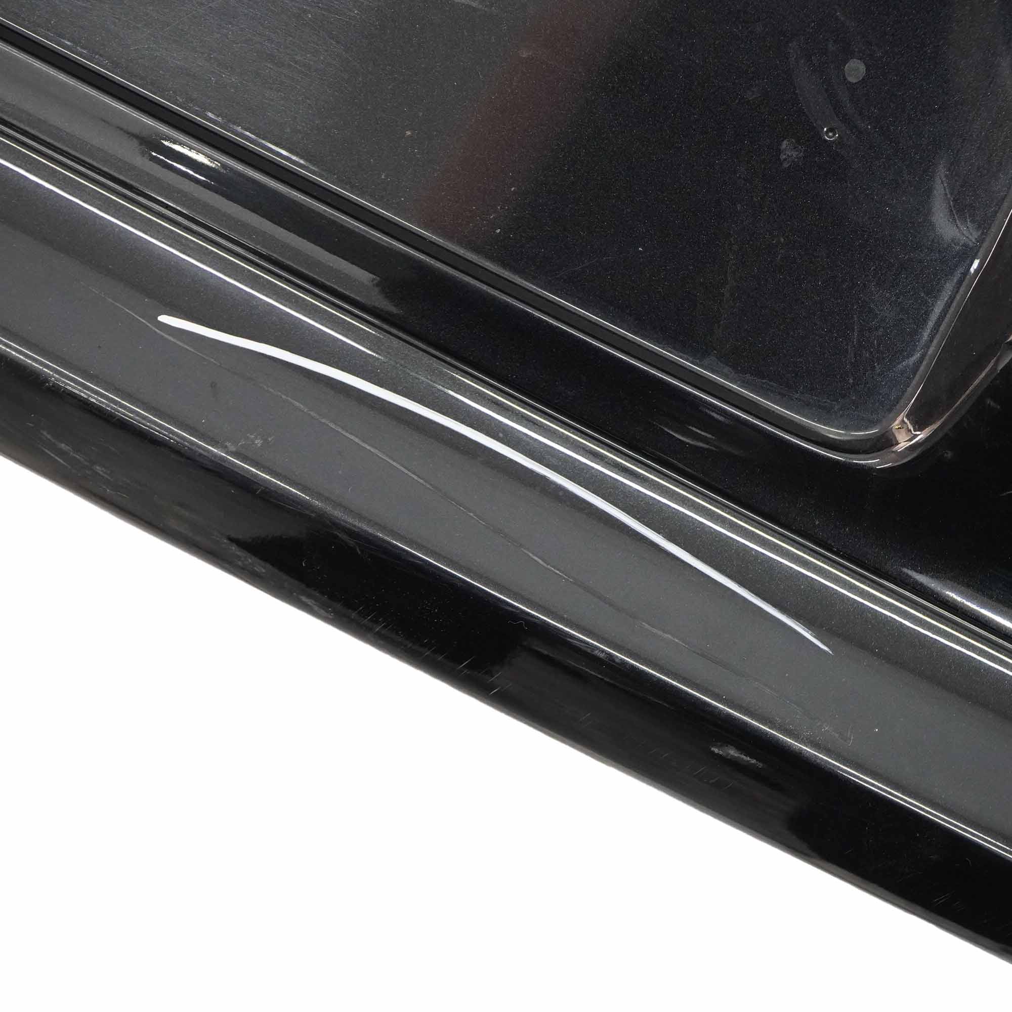 Rear Bumper BMW E81 E87 LCI Trim Panel PDC Black Sapphire Metallic - 475