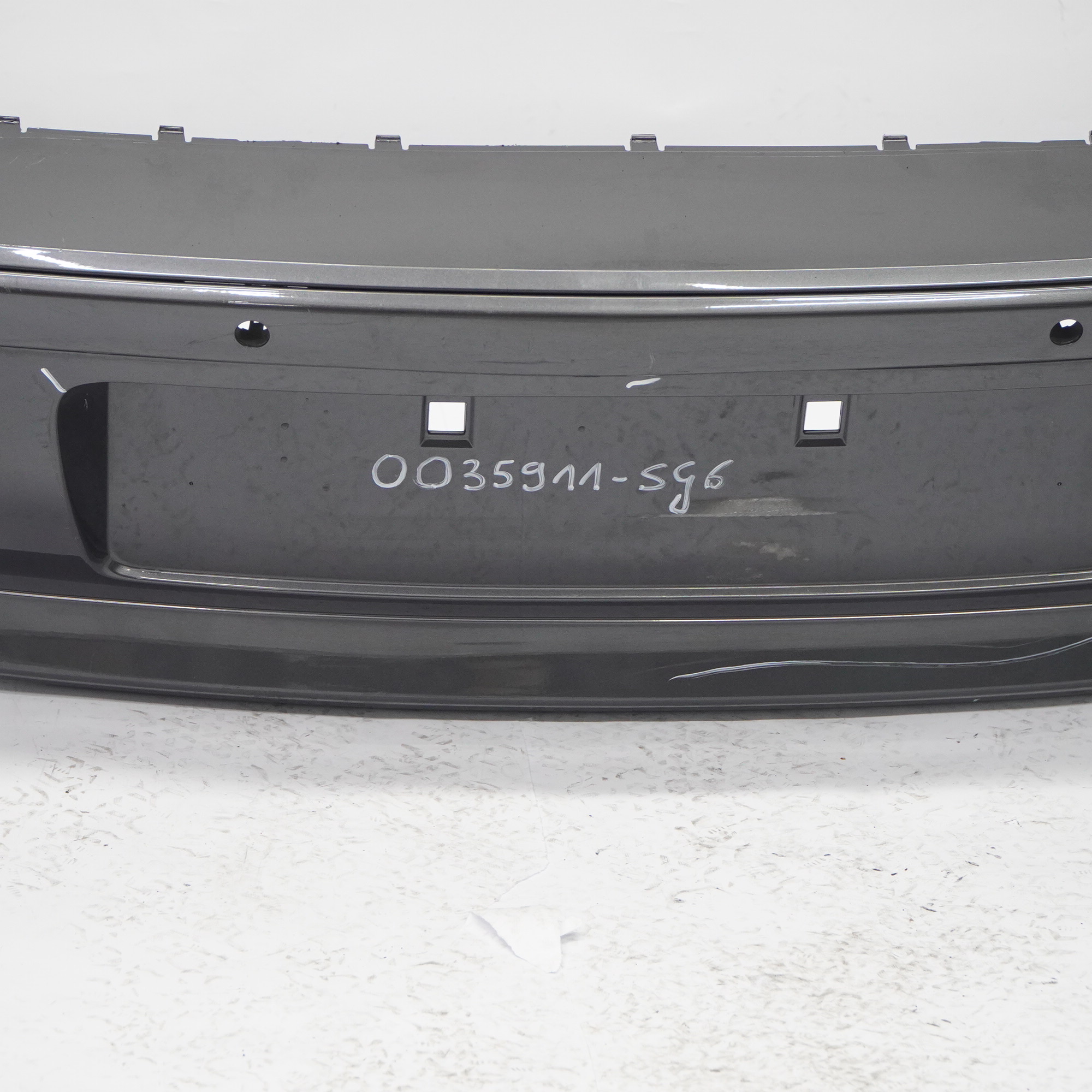 BMW E81 E87 LCI Trim Panel Bumper Rear Sparkling Graphite Metallic - A22