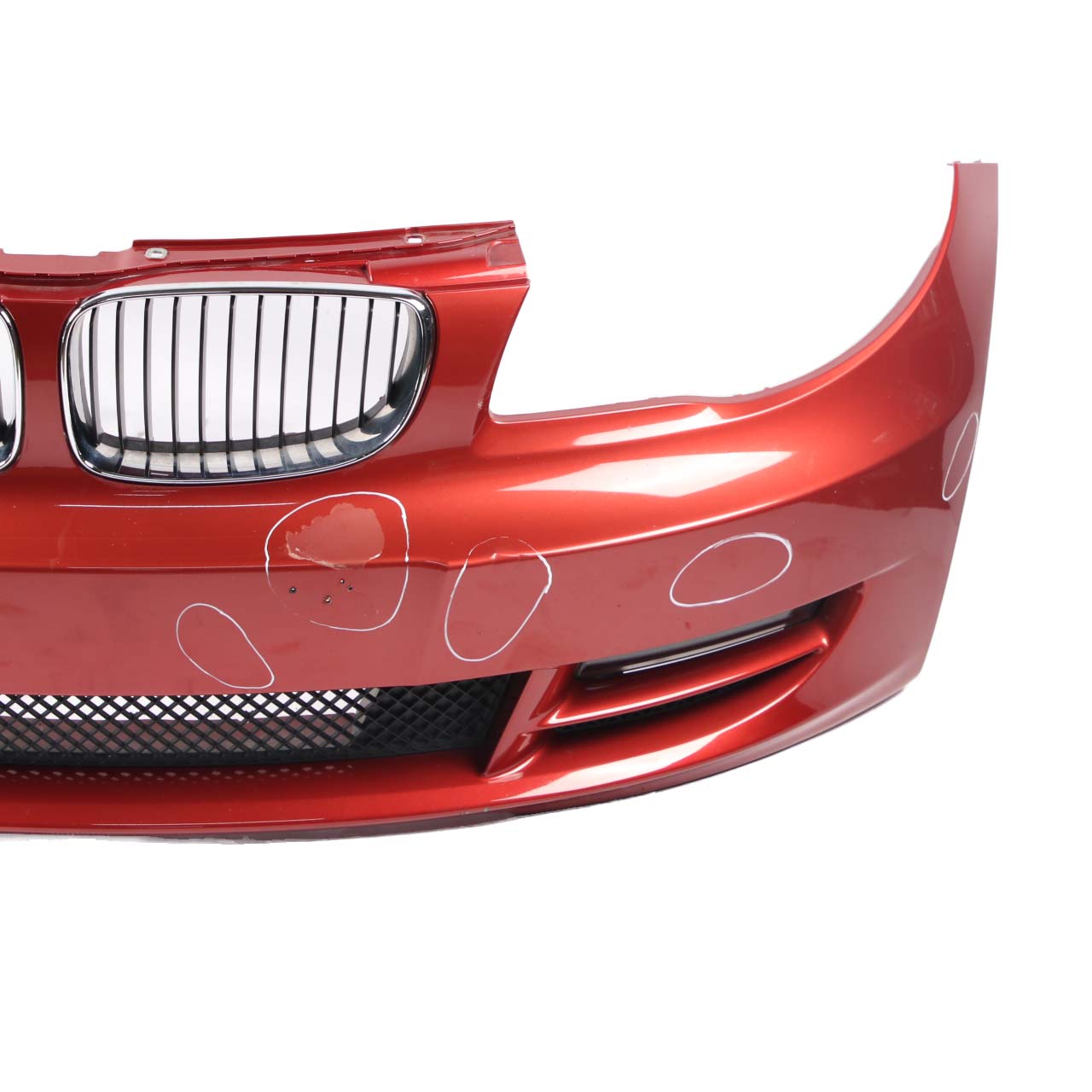 BMW E82 Bumper Front Trim Panel E88 Sedonarot Sedona Red Metallic - A79