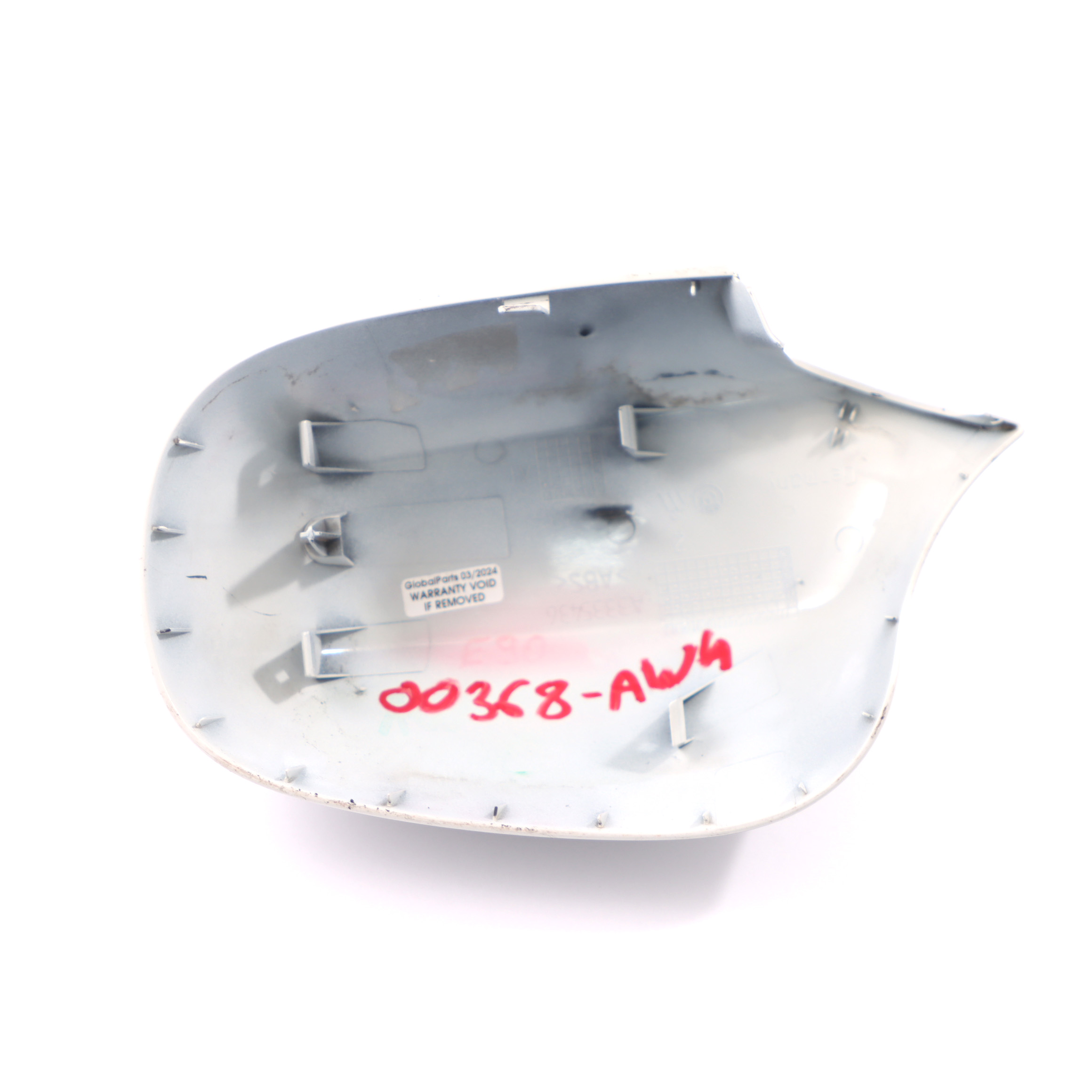 BMW E90 E91 LCI Right Cover Cap O/S Casing Wing Mirror Alpinweiss White - 300