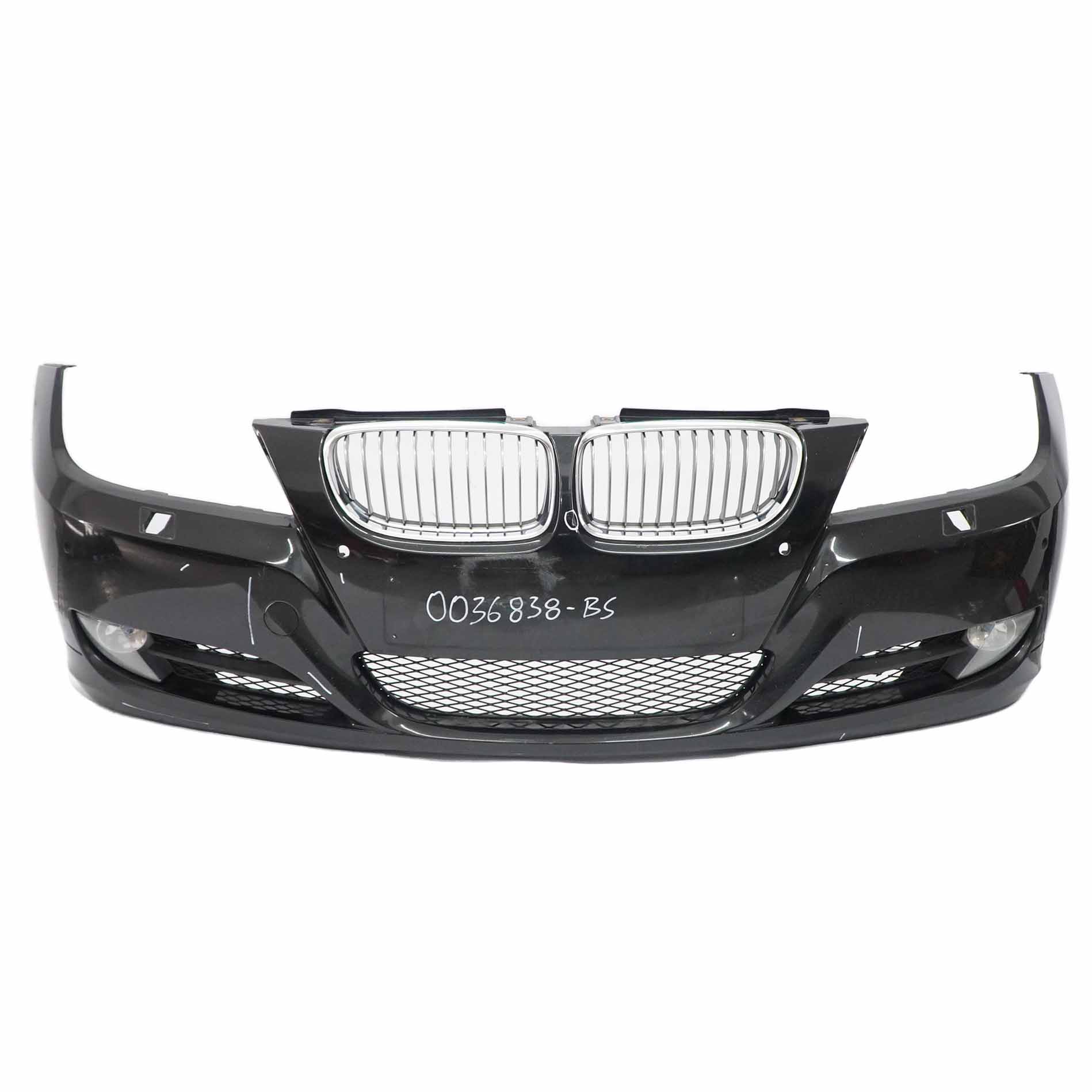 BMW E90 E91 LCI Front Bumper Trim Panel Complete Black Sapphire - 475