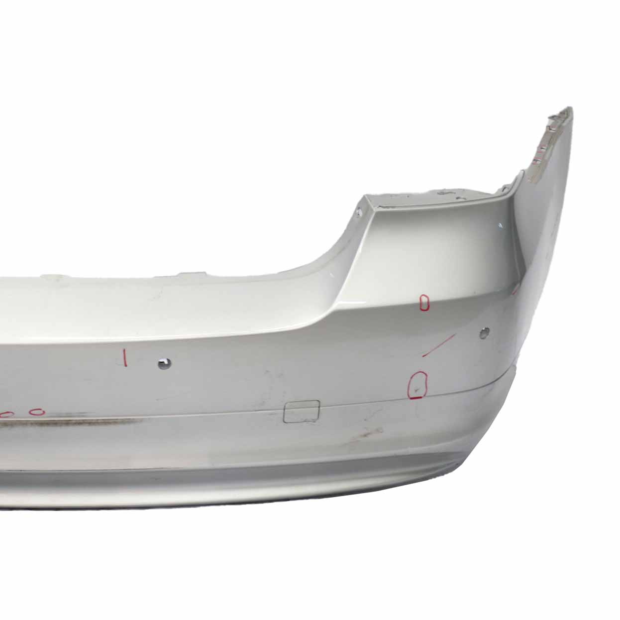 BMW E90 LCI Rear Bumper Trim Panel Facelift Titansilber Titan Silver - 354