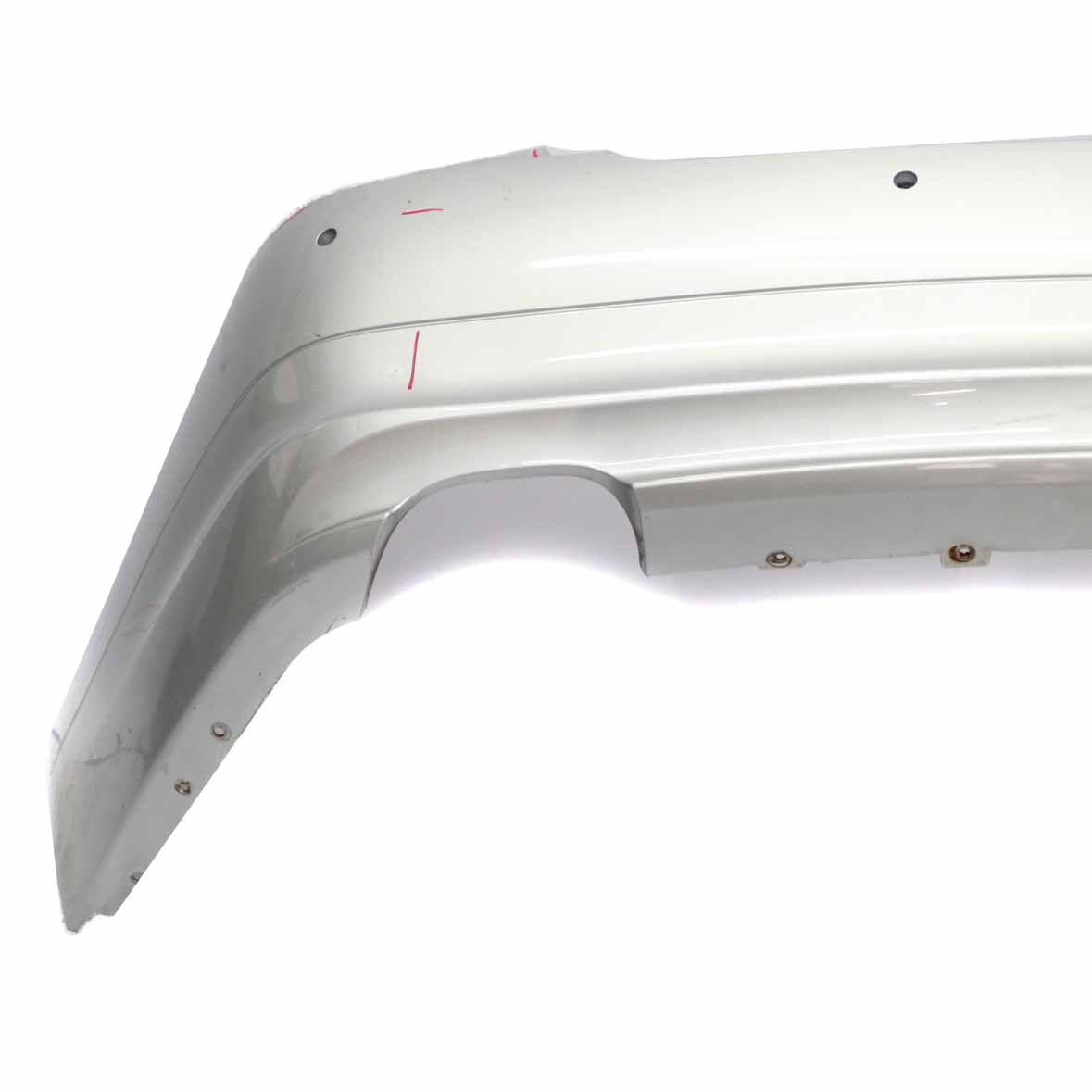 BMW E90 LCI Rear Bumper Trim Panel Facelift Titansilber Titan Silver - 354