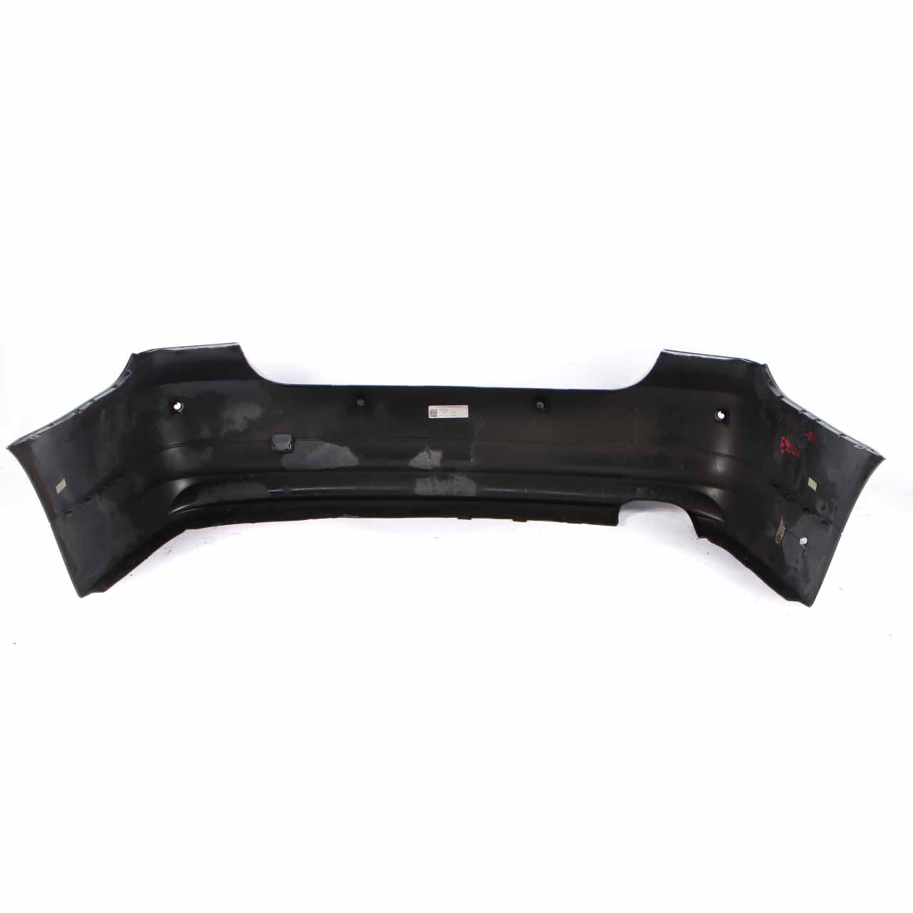 BMW E90 LCI Rear Bumper Trim Panel PDC Ruby Black Metallic - S23 / X03