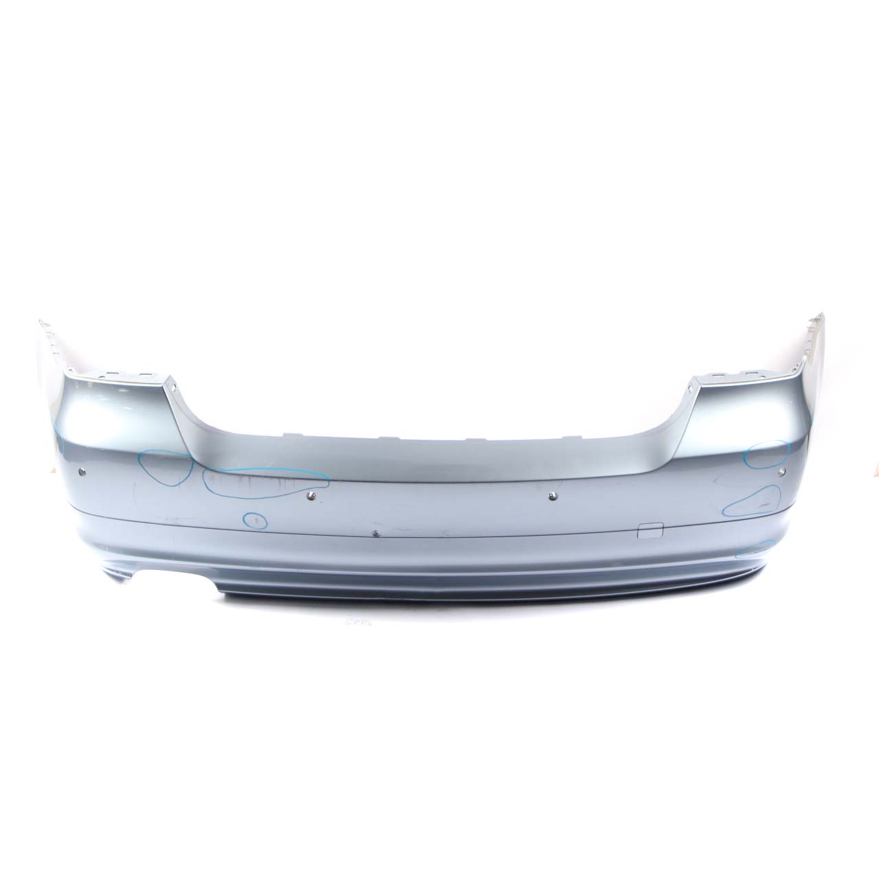 BMW 3 E90 LCI Lift Rear Bumper Trim Panel PDC Bluewater Blue Water Metallic 896