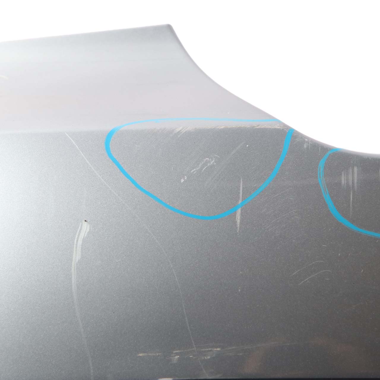 BMW 3 E90 LCI Lift Rear Bumper Trim Panel PDC Bluewater Blue Water Metallic 896