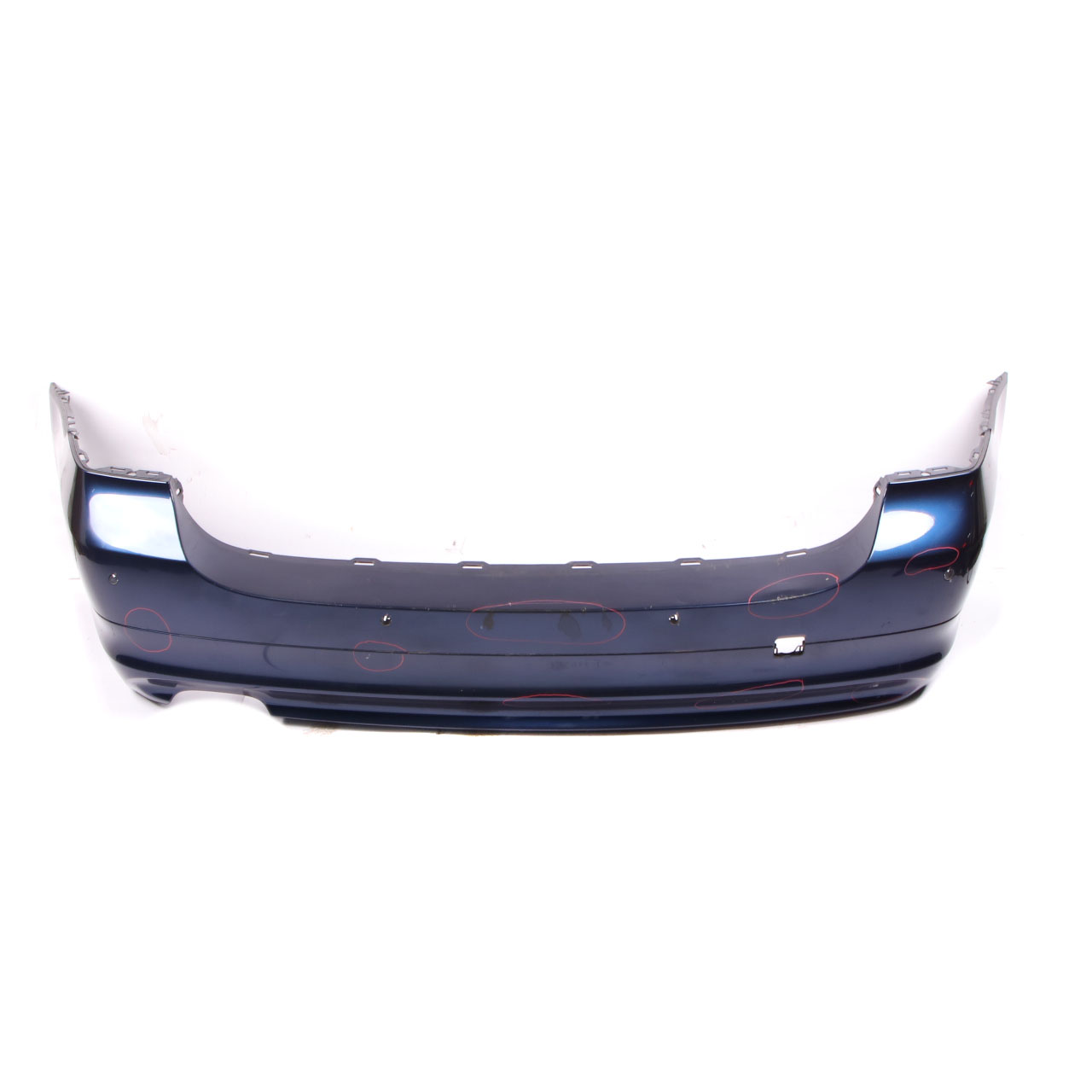 BMW E91 LCI Bumper Rear Touring Trim Panel Tiefseeblau Deep Sea Blue - A76