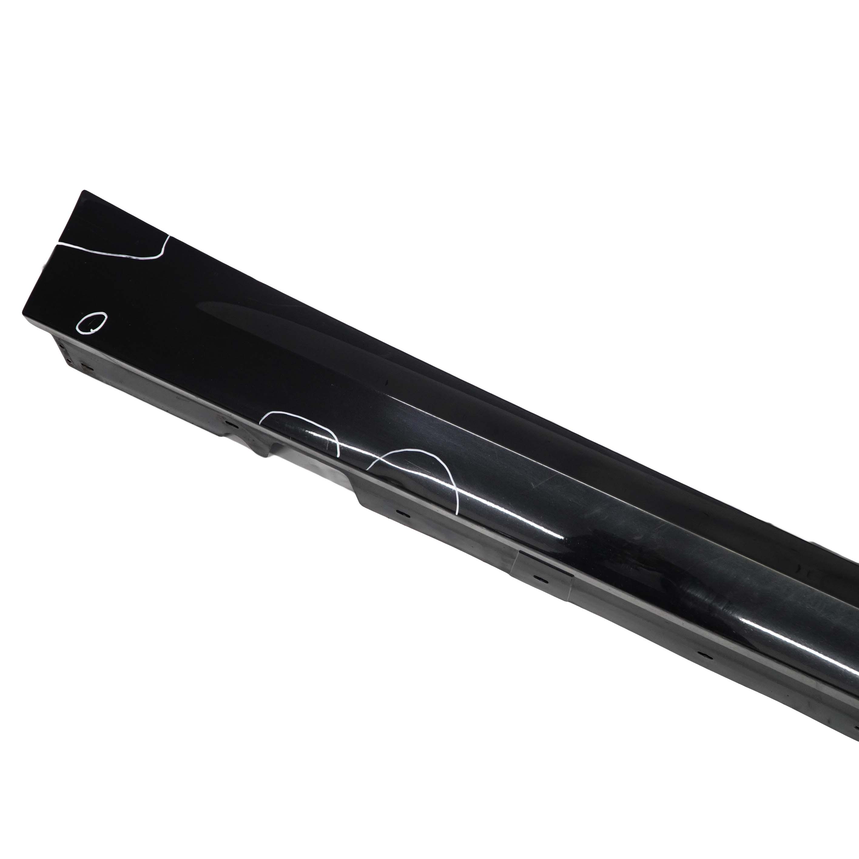 BMW 3 E90 E91 LCI 2 Sill Strip Side Skirt Right O/S Black Sapphire - 475