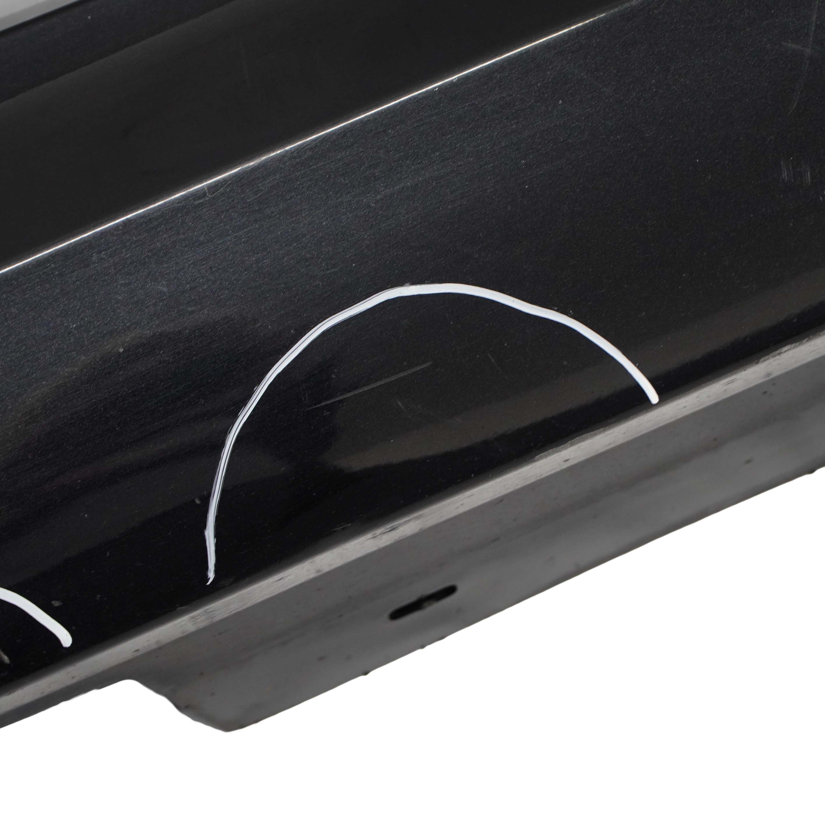 BMW 3 E90 E91 LCI 2 Sill Strip Side Skirt Right O/S Black Sapphire - 475