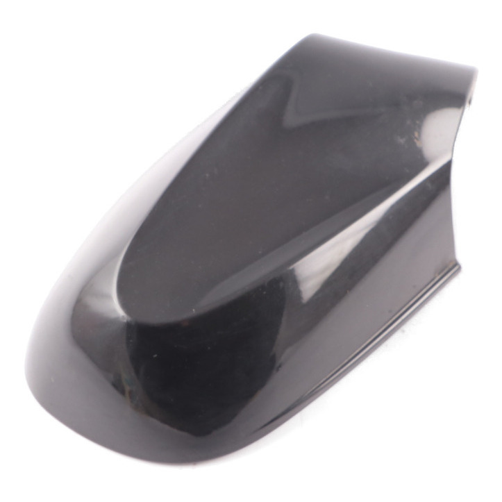 Wing Mirror Cover BMW E81 E87 LCI Right O/S Covering Casing Black Sapphire - 475