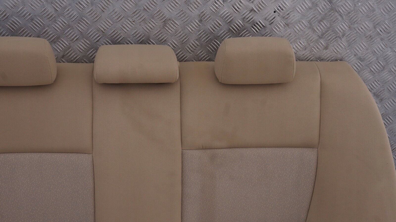 BMW 3 SERIES E90 Cover Backrest Rear Seat Couch Cloth Stoff Fluid Beige