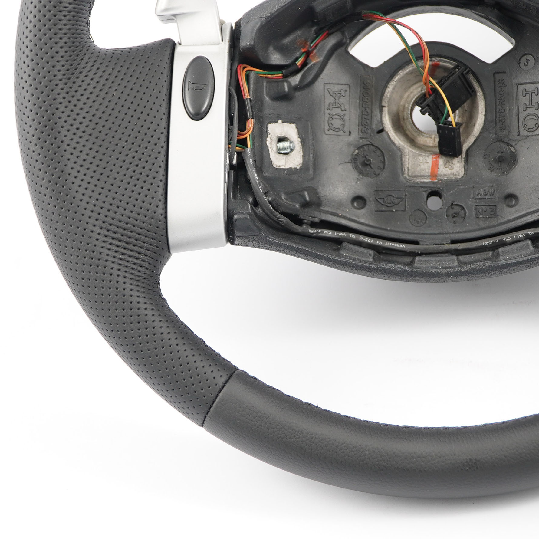 Mini Cooper One R50 R52 R53 NEW Black Leather Steering Wheel Steptronic