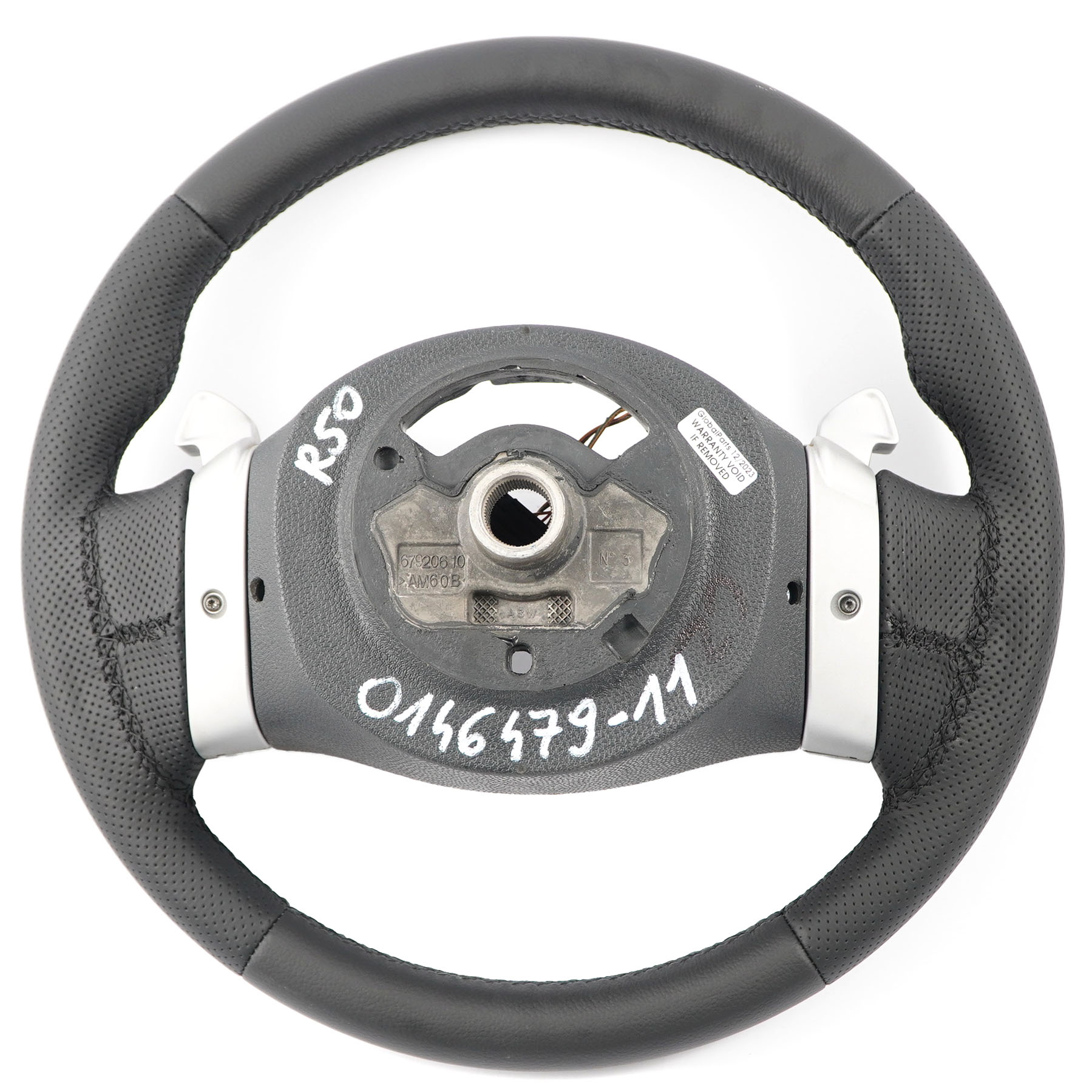 Mini Cooper One R50 R52 R53 NEW Black Leather Steering Wheel Steptronic