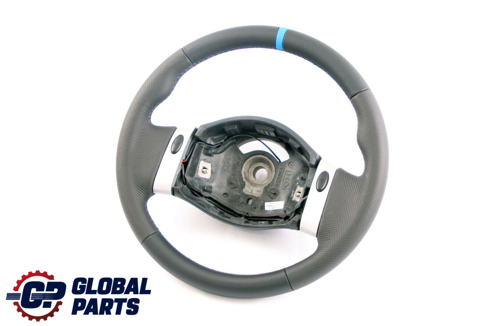 Mini Cooper R50 R52 R53 NEW Black Leather Steering Wheel 2 Spoke Trim