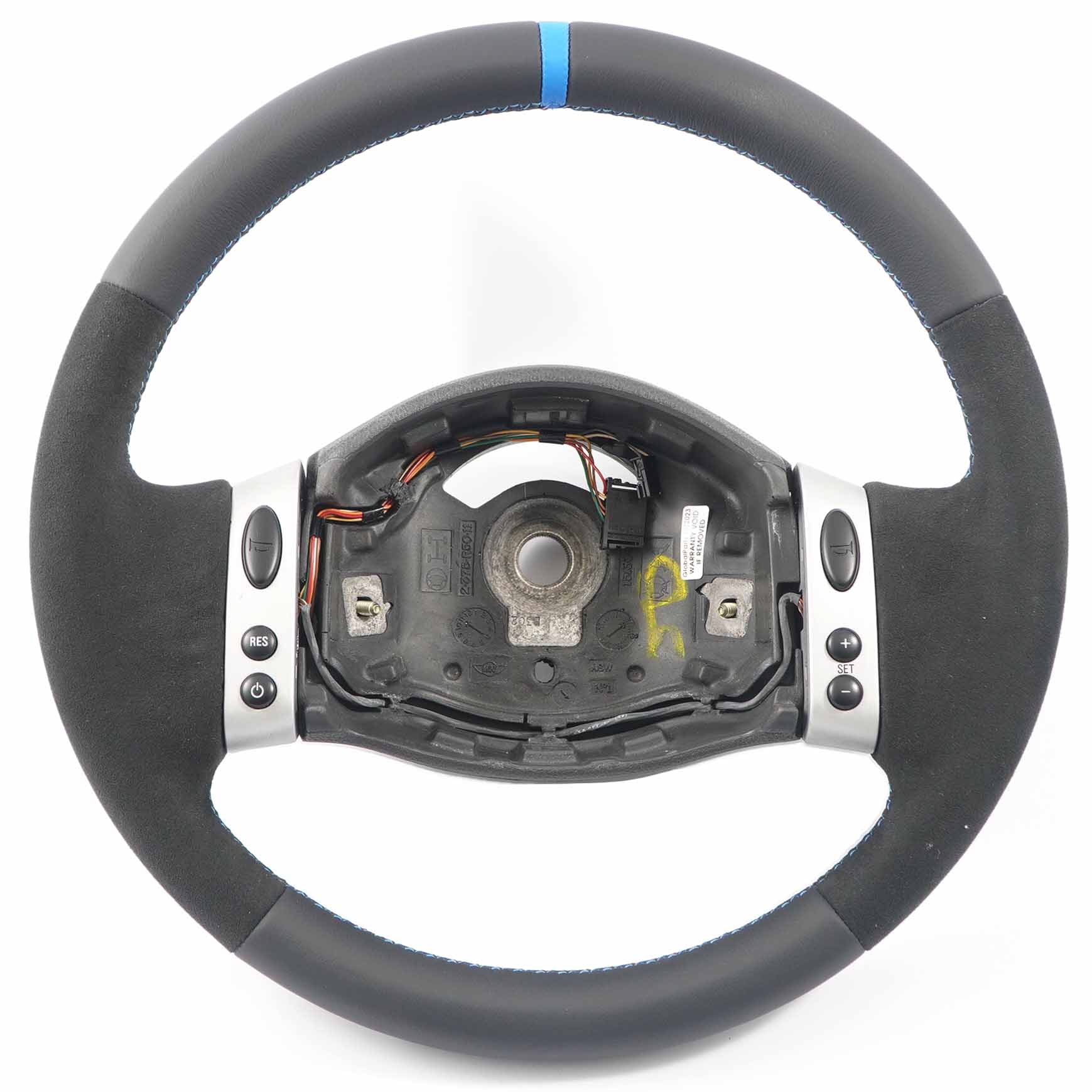 Mini Cooper R50 NEW Black Leather / Alcantara Sport Steering Wheel Multifunction