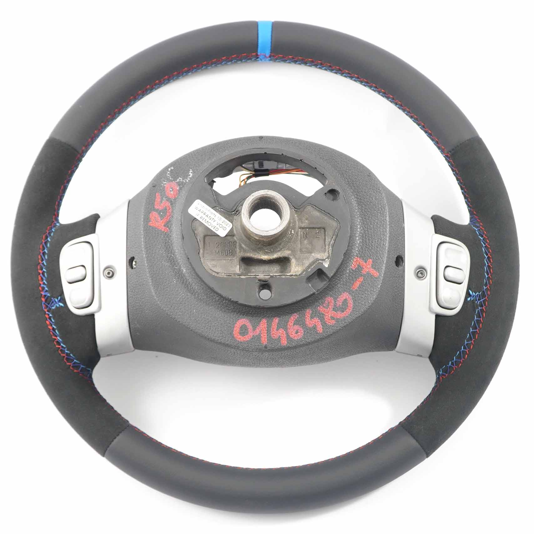 Mini Cooper R50 NEW Black Leather / Alcantara Sport Steering Wheel Multifunction