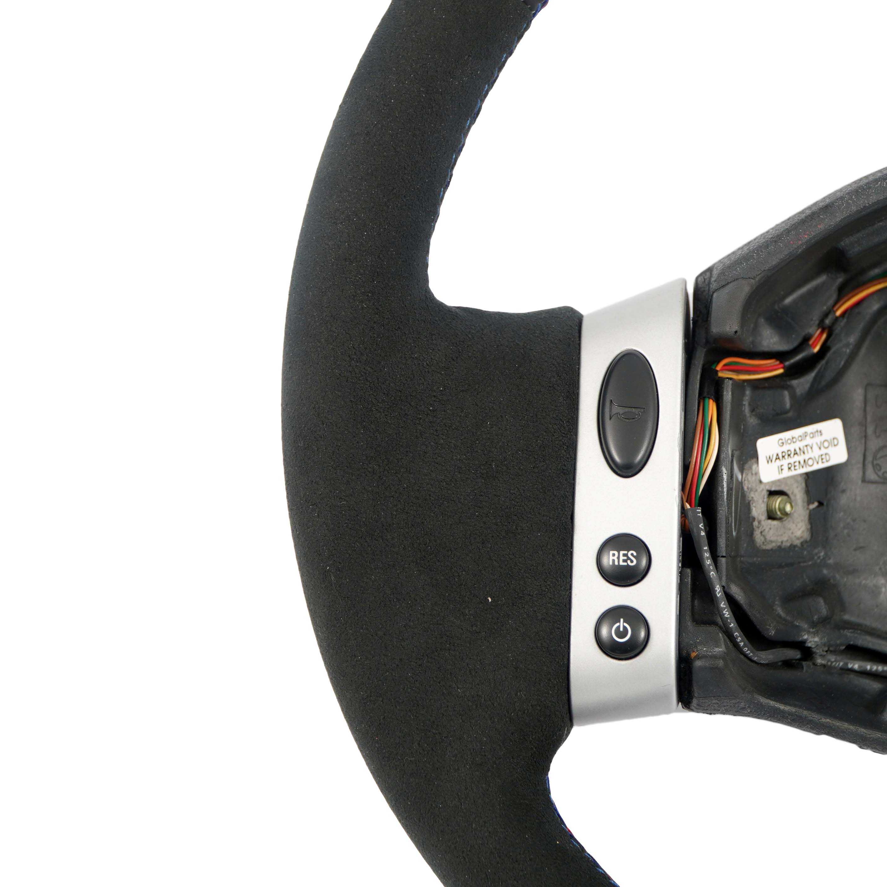 Mini Cooper R50 NEW Black Leather / Alcantara Sport Steering Wheel Multifunction