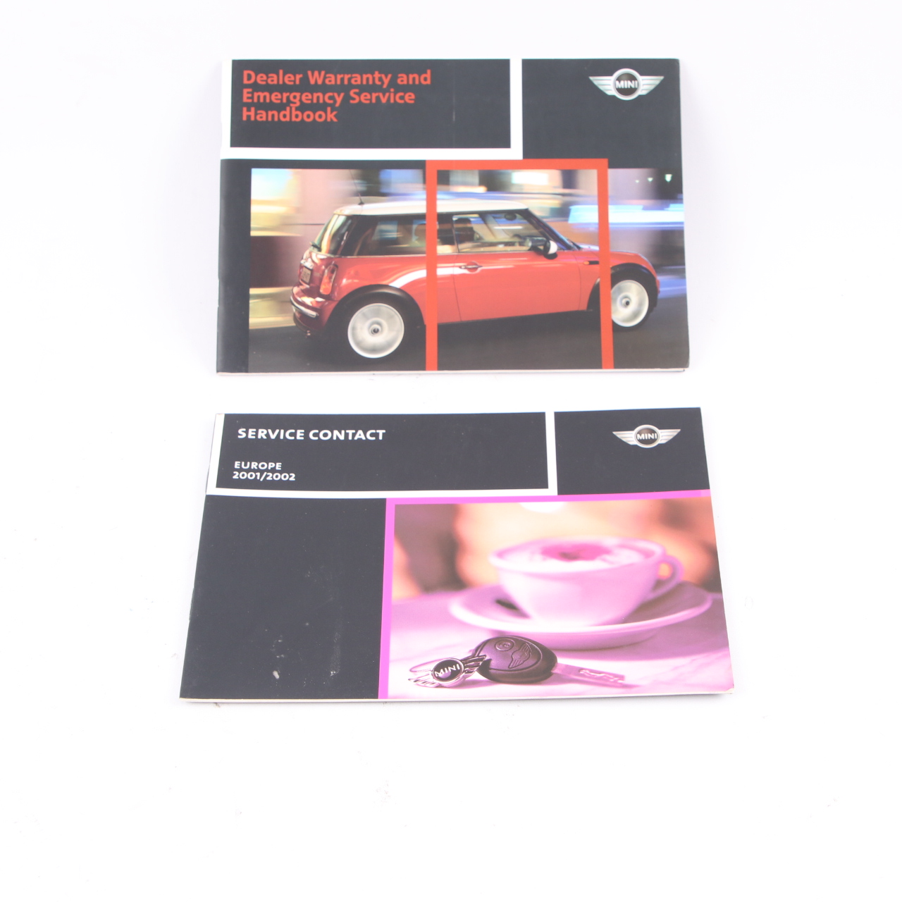 Mini R50 R53 Owner's Handbook Service Booklet Set Pouch Case 0156447