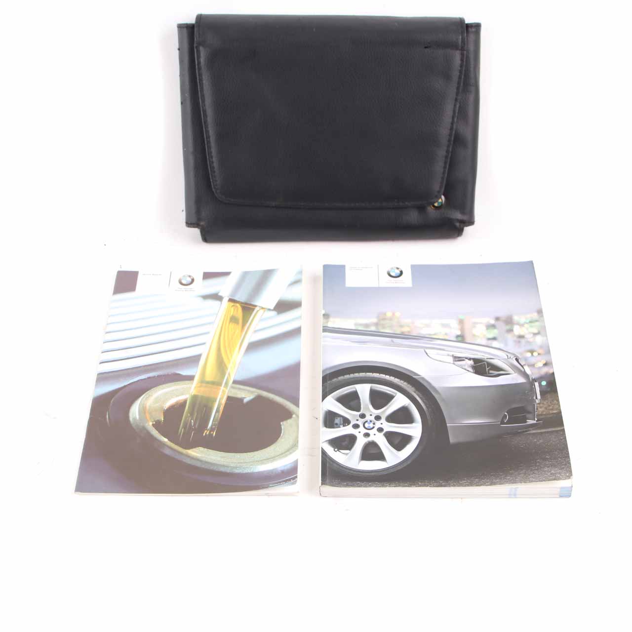 BMW E60 E61 Service Booklet Owner's Handbook Books Set Case 0158380