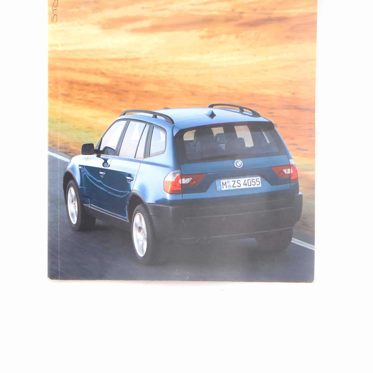 BMW X3 E83 Owner's Handbook Service Booklet