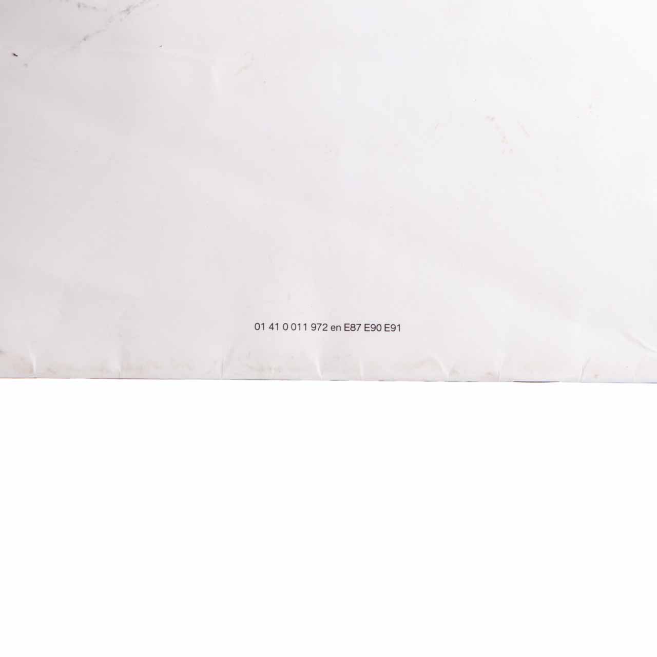 BMW E90 Service Booklet Owner's Handbook Set