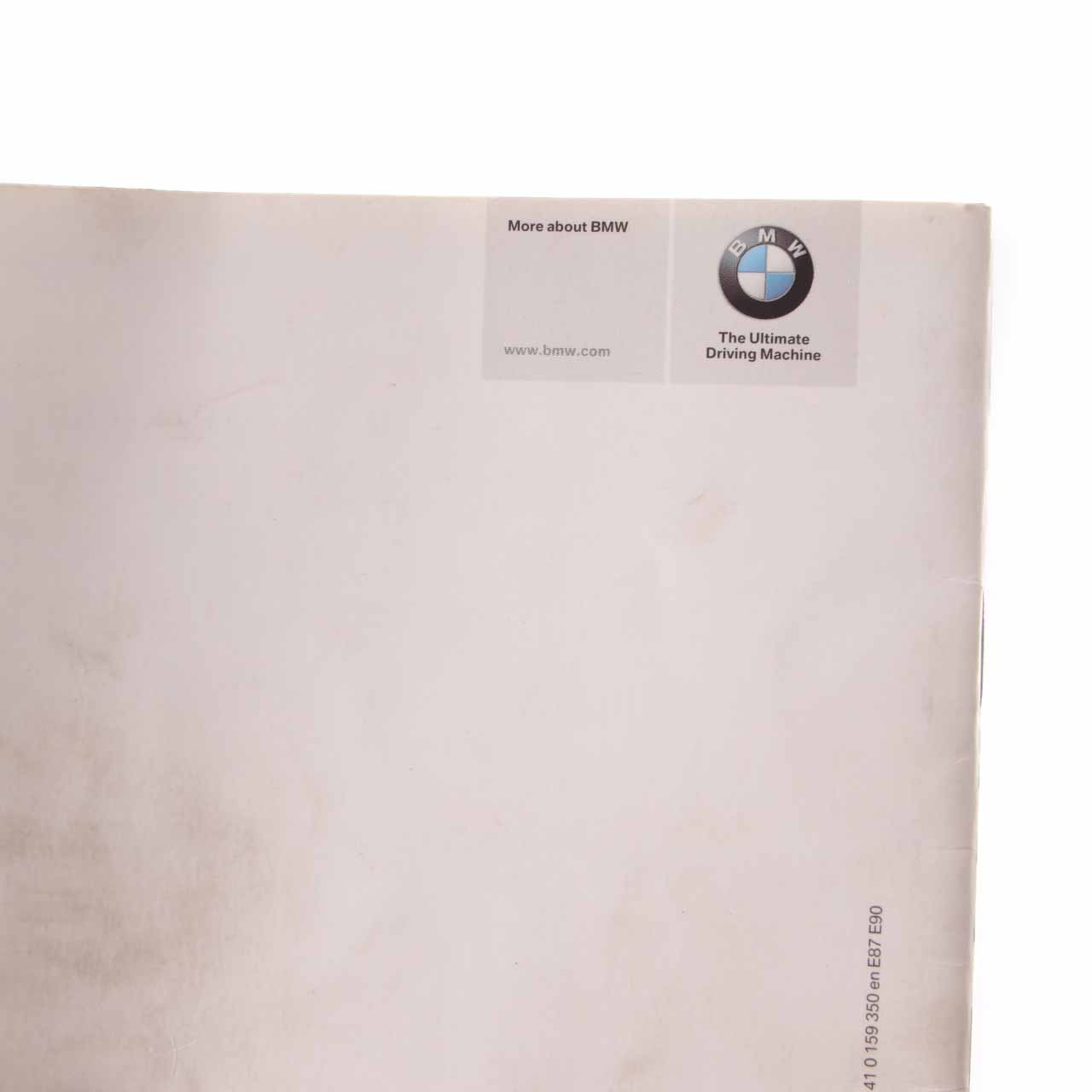 BMW E87 E90 E91 Service Booklet Inspection Book 0159350