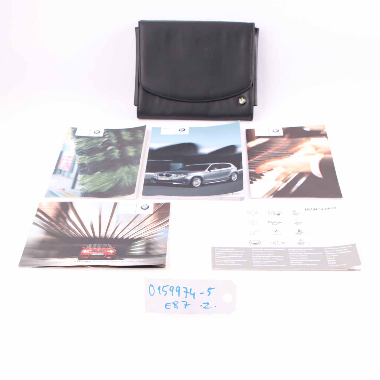 BMW E87 Owner's Handbook CD Radio Instructions Case Wallet 0159974