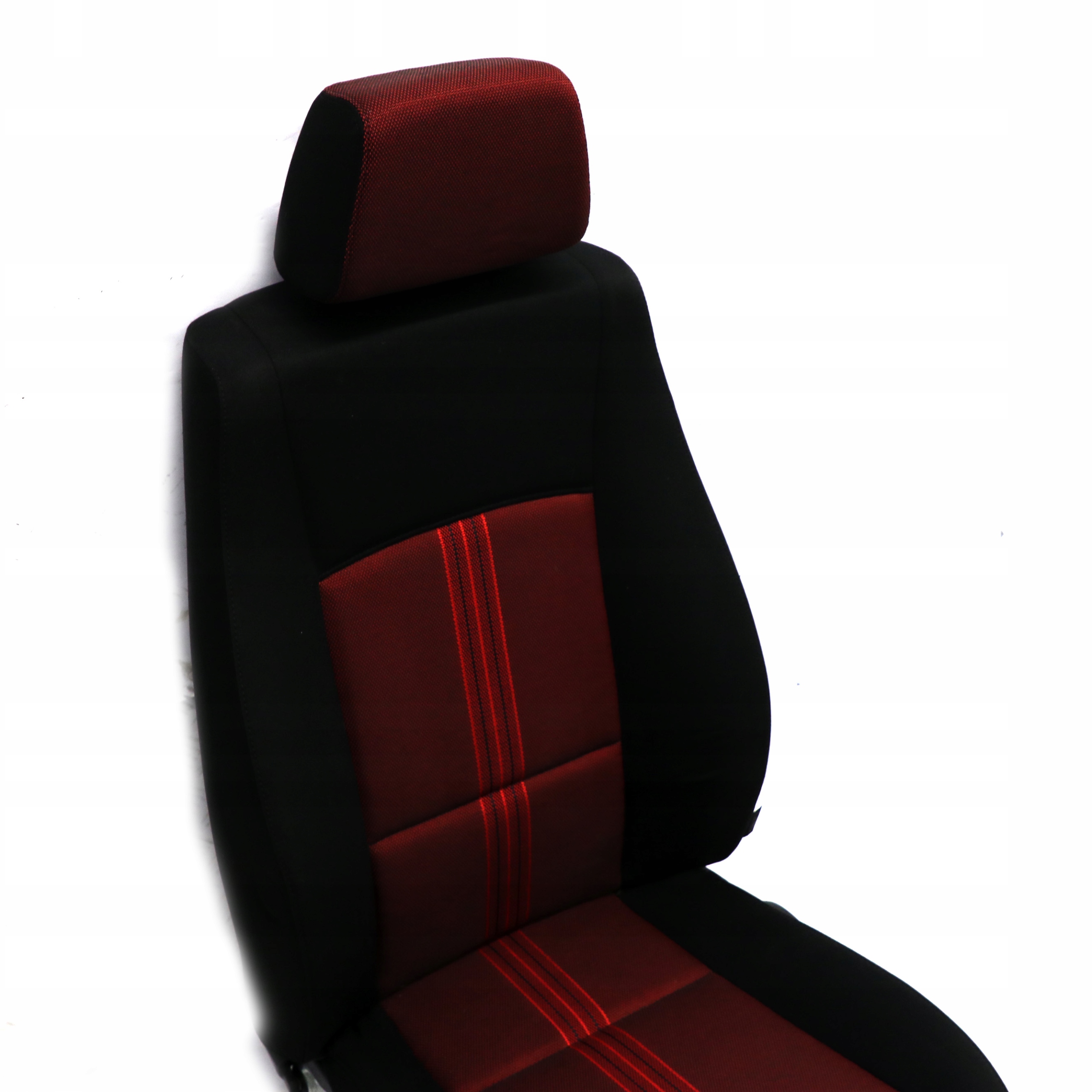 BMW X1 E84 Front Left N/S Seat Cloth Fabric Anthracite Median Vermilion Rot Red