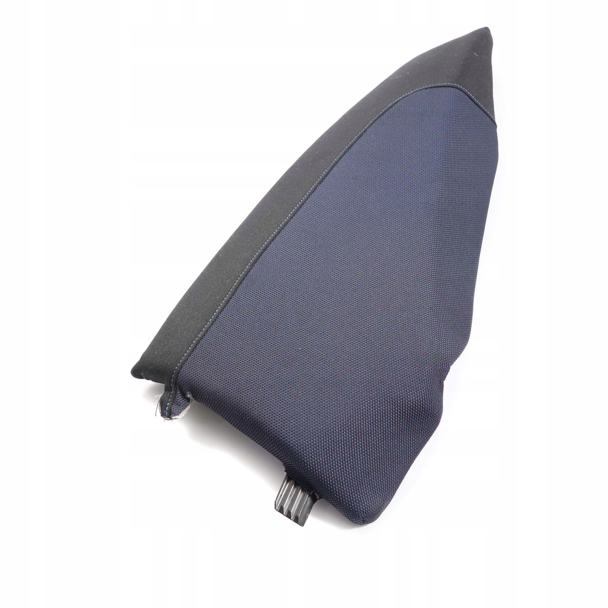 BMW 1 Series E81 Side Finisher Cloth Rear Seat Right O/S Network Monaco Blue