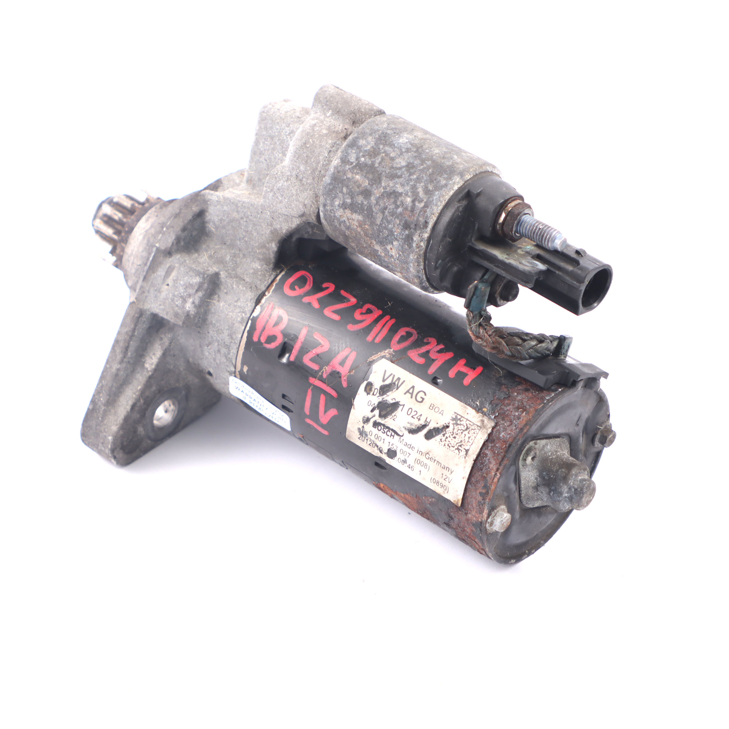 Seat Ibiza IV VW Polo 6R Fabia 5J 1.2 TDI Diesel Engine Starter Motor 02Z911024H