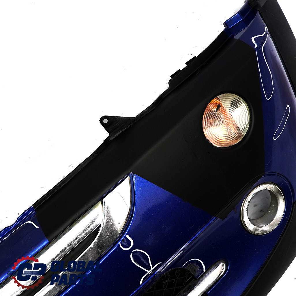 BMW Mini Cooper Cabrio R50 R52 Complete Front Bumper Panel Lightning Blue - A63