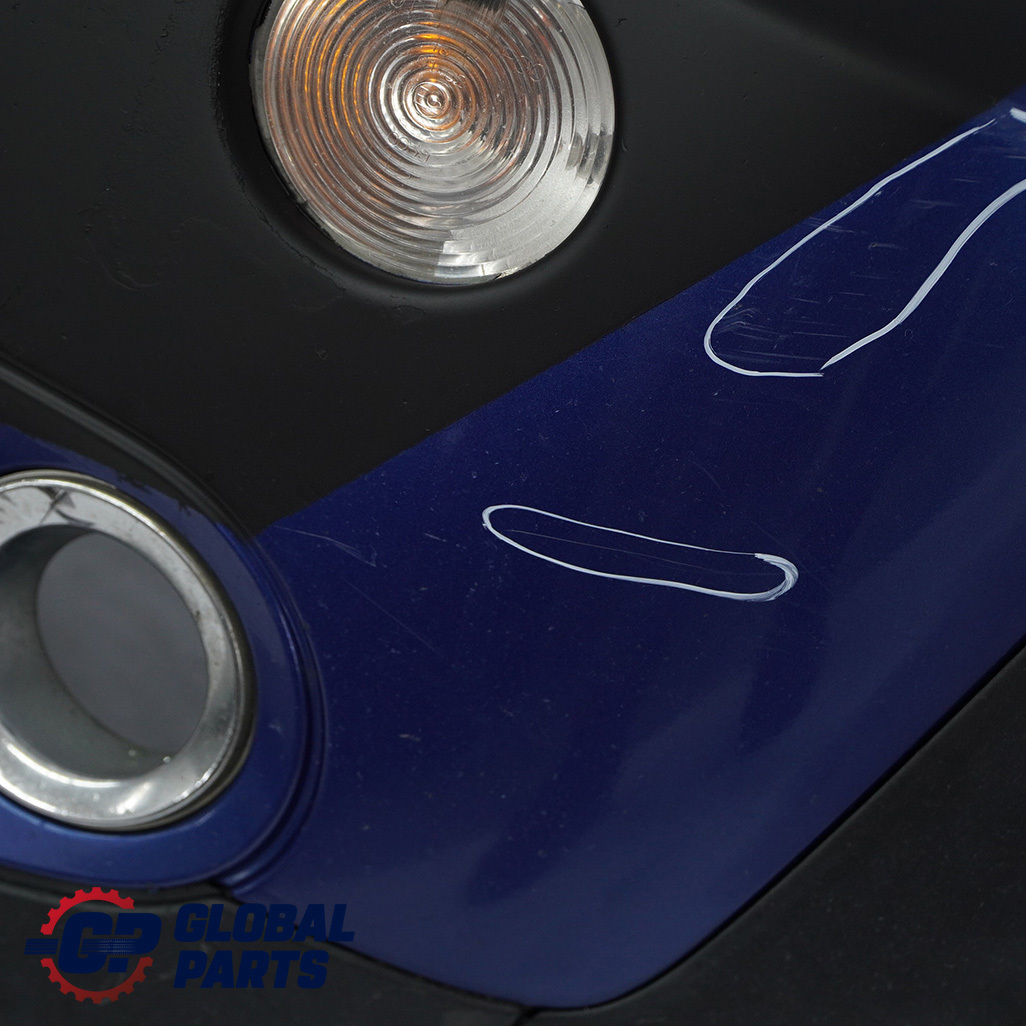 BMW Mini Cooper Cabrio R50 R52 Complete Front Bumper Panel Lightning Blue - A63