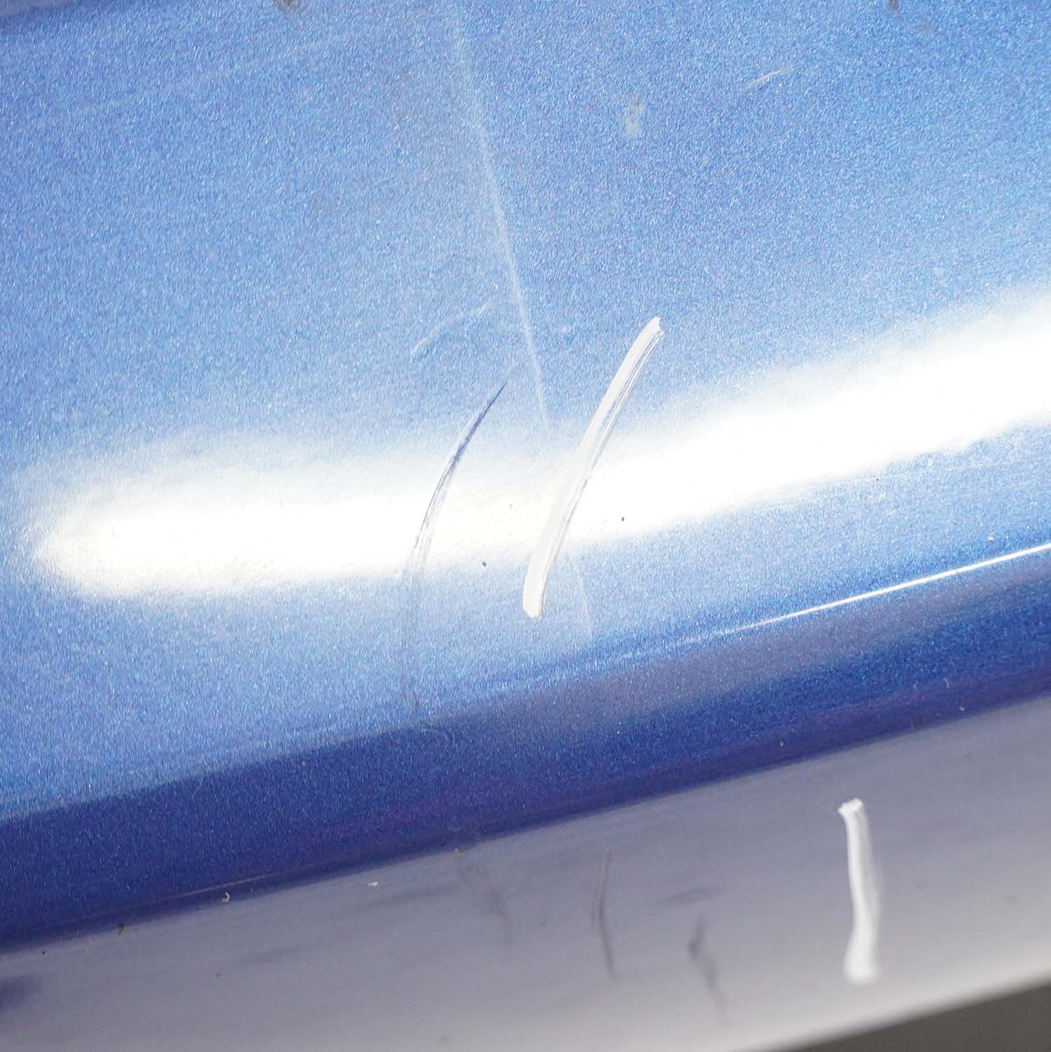 Mini R52 Cabrio Rear Bumper Covering Panel PDC Lightning Blue - A63