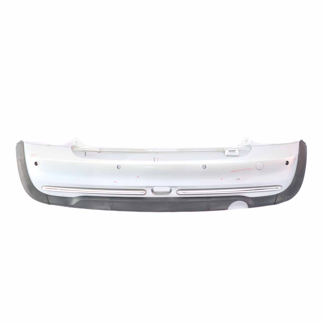 Bumper Rear Mini R52 Cabrio PDC Trim Panel Pure Silver Metallic - 900